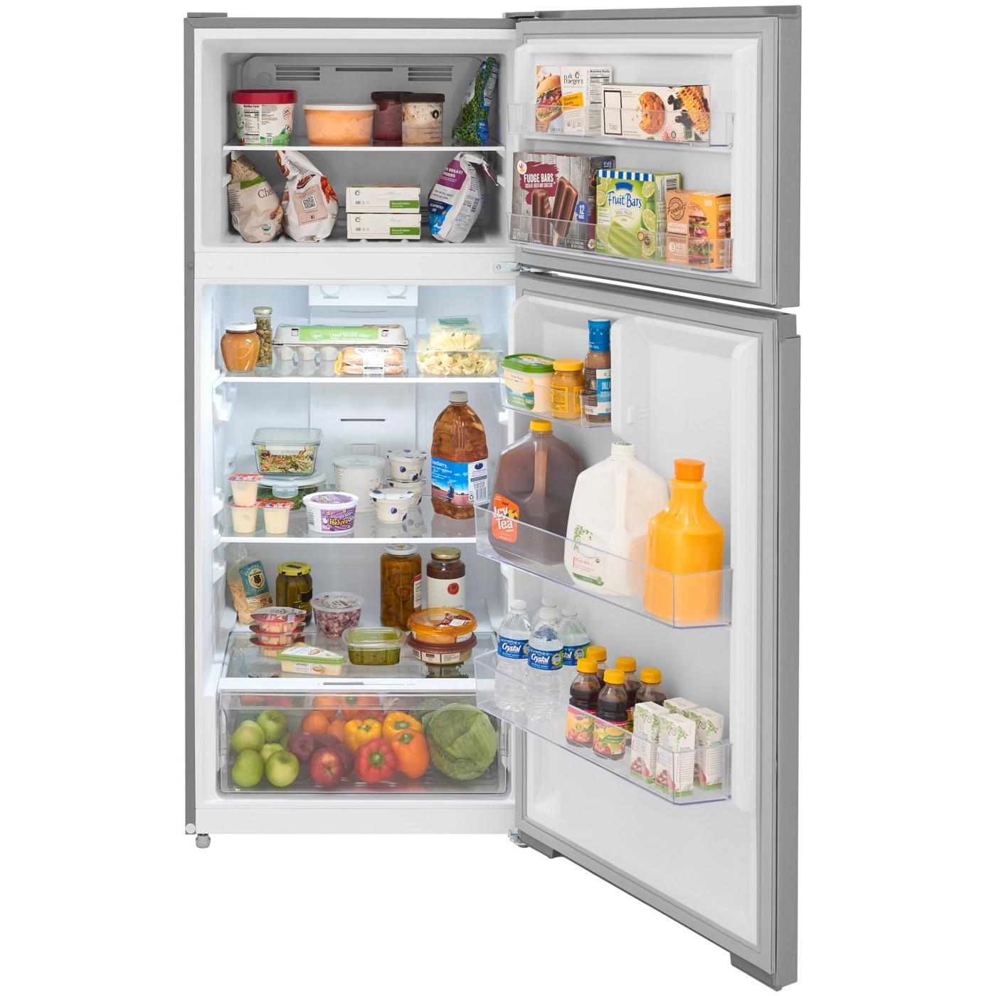 Frigidaire 27 9/16-inch, 16 cu. ft. Freestanding Top Freezer Refrigerator FRTE1622AS IMAGE 2