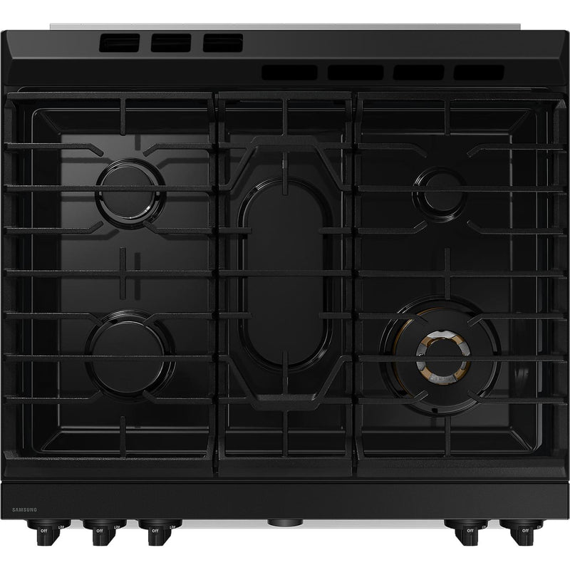 Samsung 30-inch Slide-in Gas Range with Wi-Fi NSY6DG8550SRAC IMAGE 6