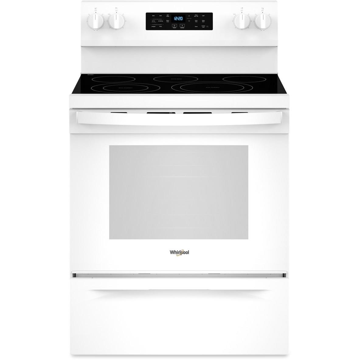 Whirlpool 30-inch Freestanding Electric Range with Air Fry YWFES5030RW IMAGE 1