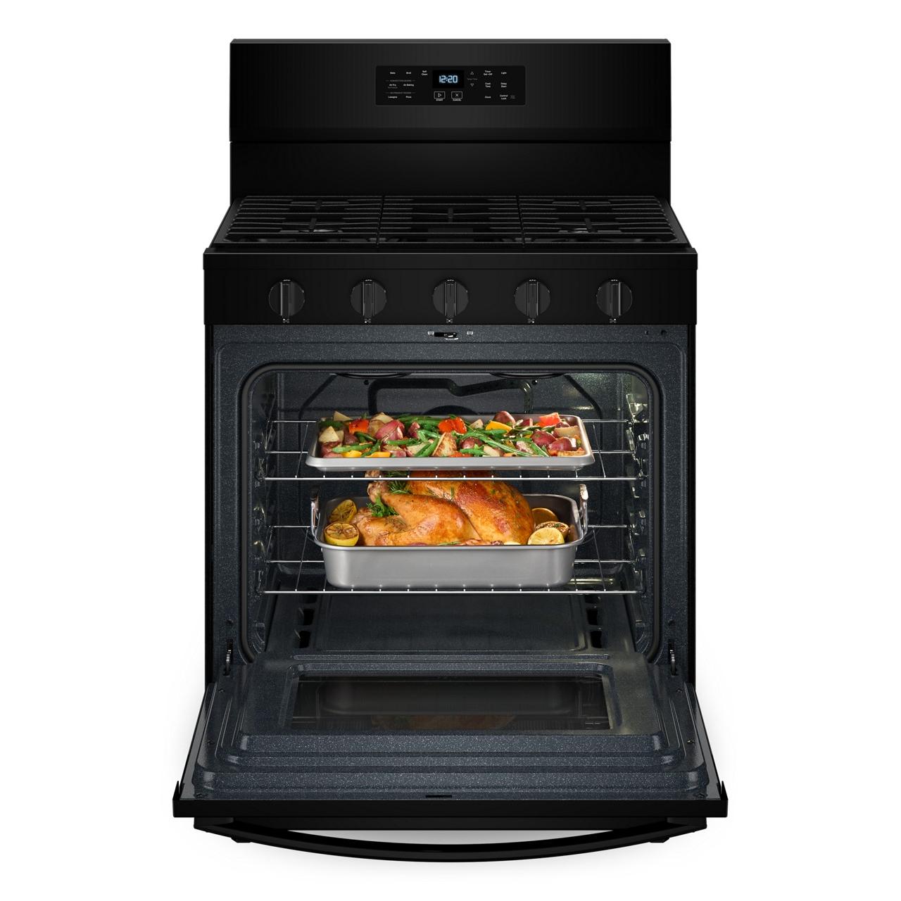 Whirlpool 30-inch Freestanding Gas Range with Air Fry Technology WFGS5030RB IMAGE 2