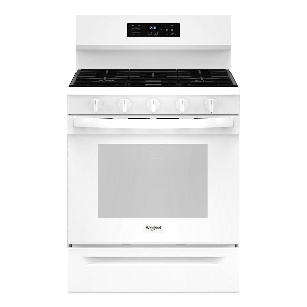 Whirlpool 30-inch Freestanding Gas Range with Air Fry Technology WFGS5030RW IMAGE 1