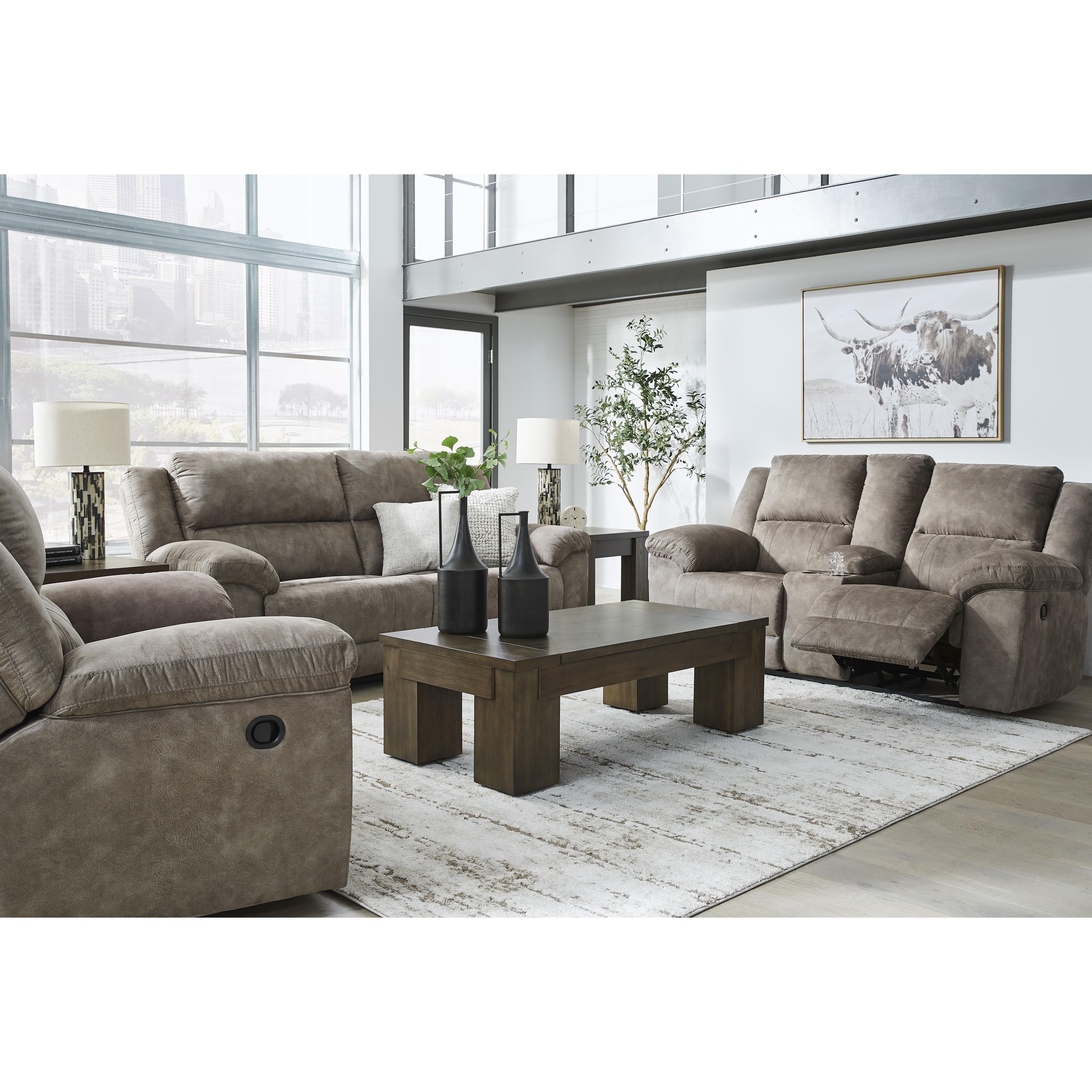 Signature Design by Ashley Laresview Reclining Fabric Sofa 3720381C IMAGE 8