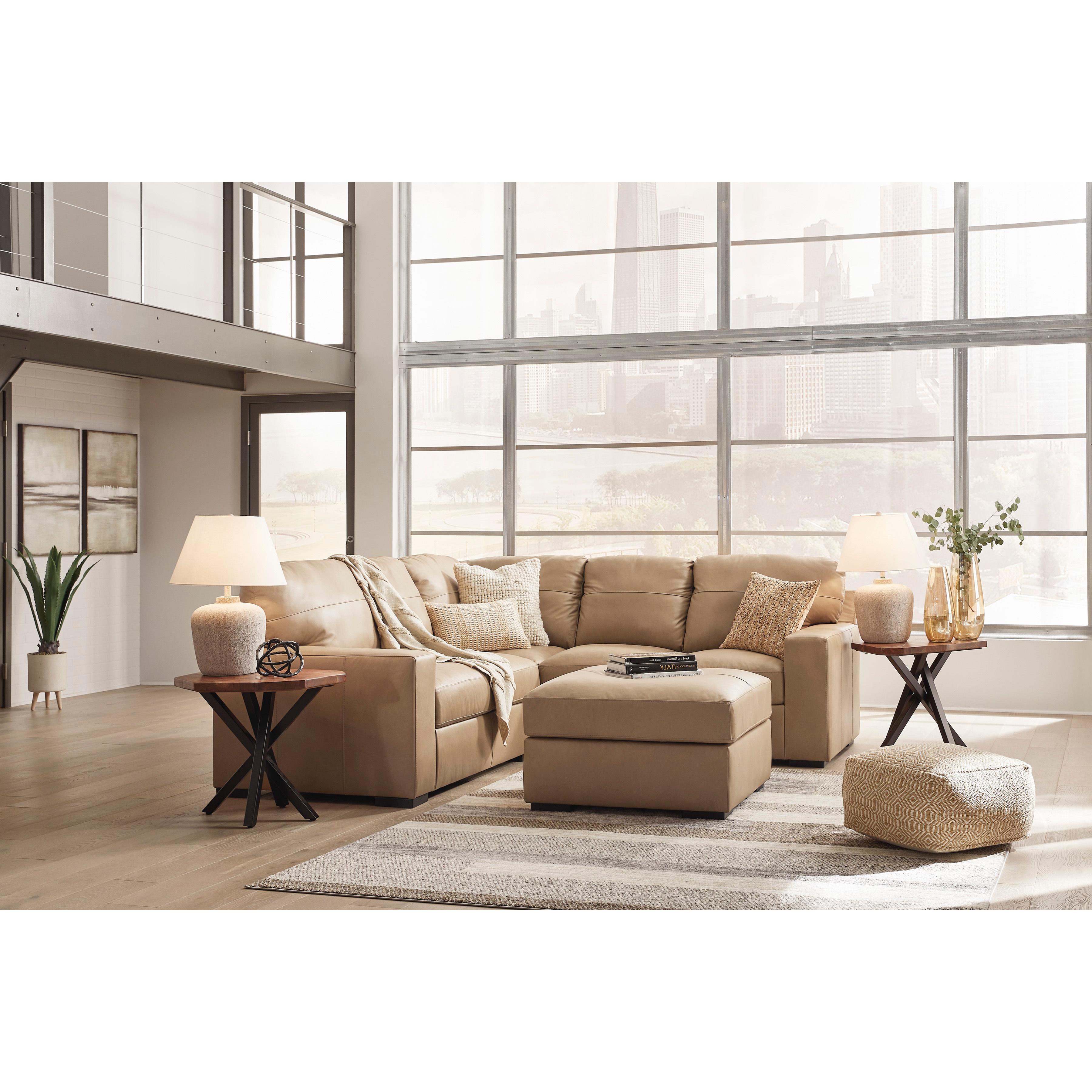 Signature Design by Ashley Bandon Leather Look 2 pc Sectional 3800655C/3800649C IMAGE 6