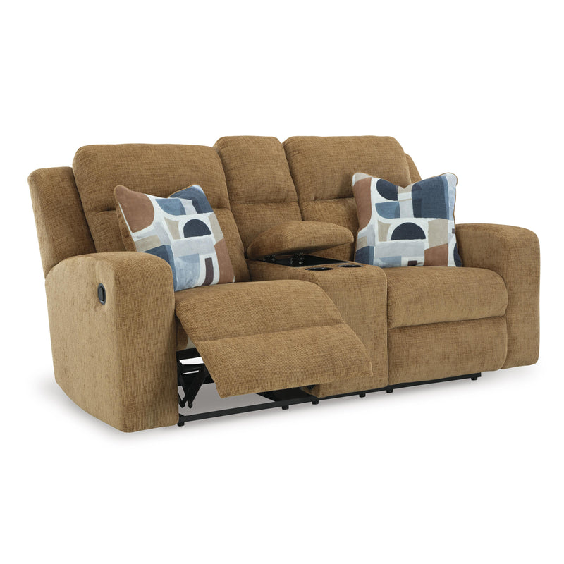 Signature Design by Ashley Kanlow Reclining Loveseat with Console 3860594C IMAGE 2