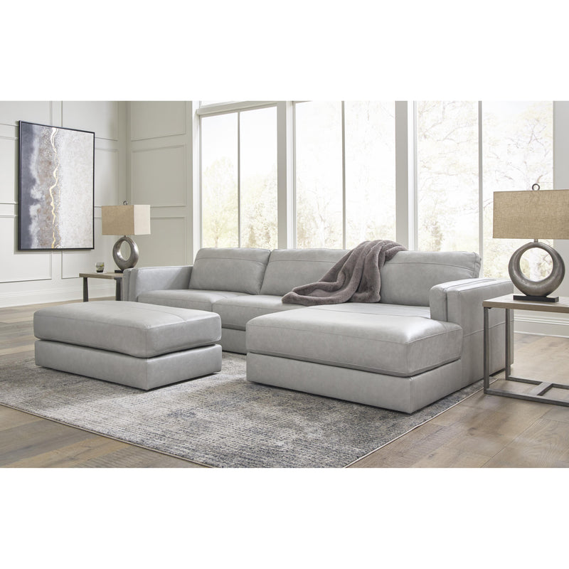 Signature Design by Ashley Amiata Leather Match 2 pc Sectional 5740466C/5740417C IMAGE 9