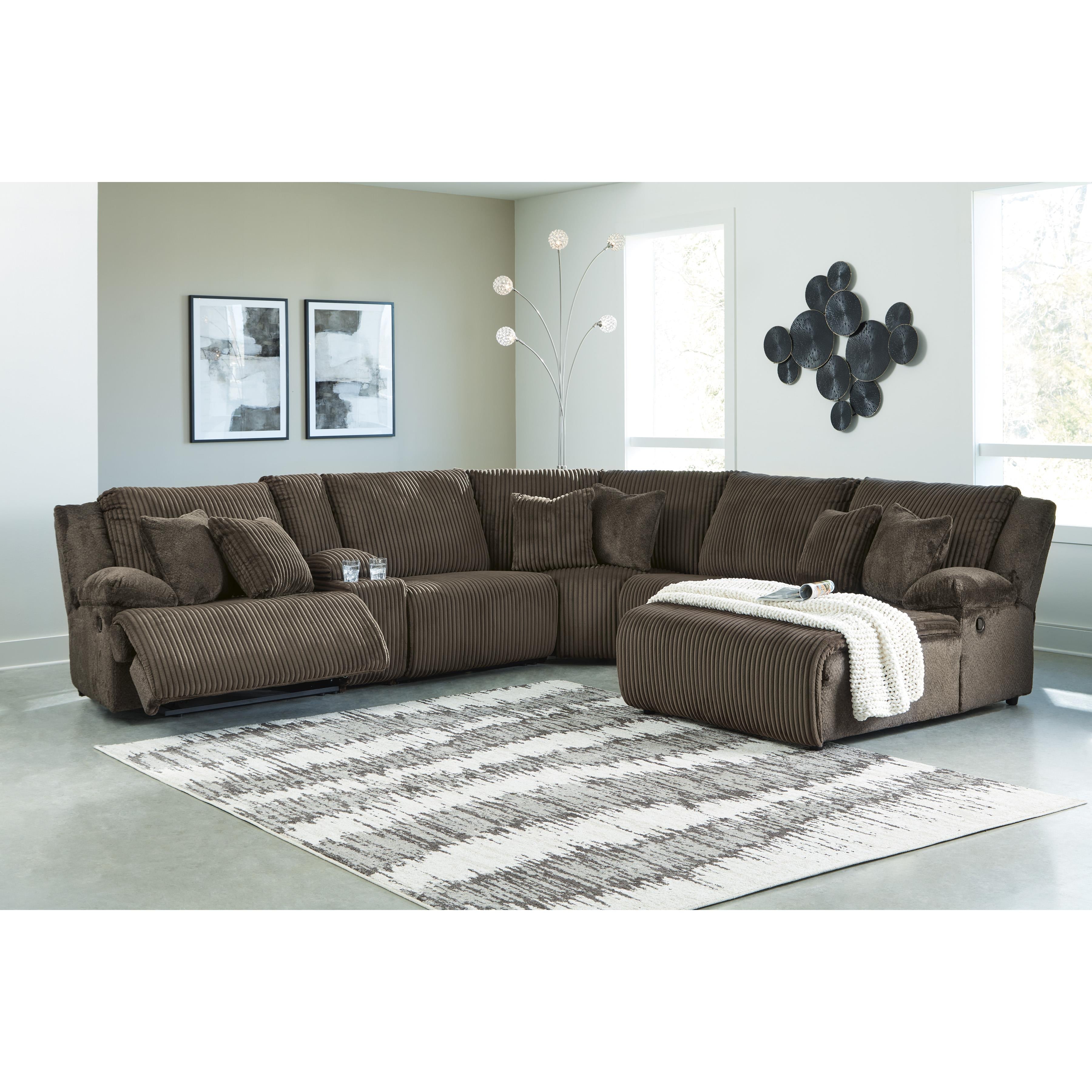 Signature Design by Ashley Top Tier Reclining Fabric 6 pc Sectional 9270540C/9270557C/9270519C/9270577C/9270546C/9270507C IMAGE 4