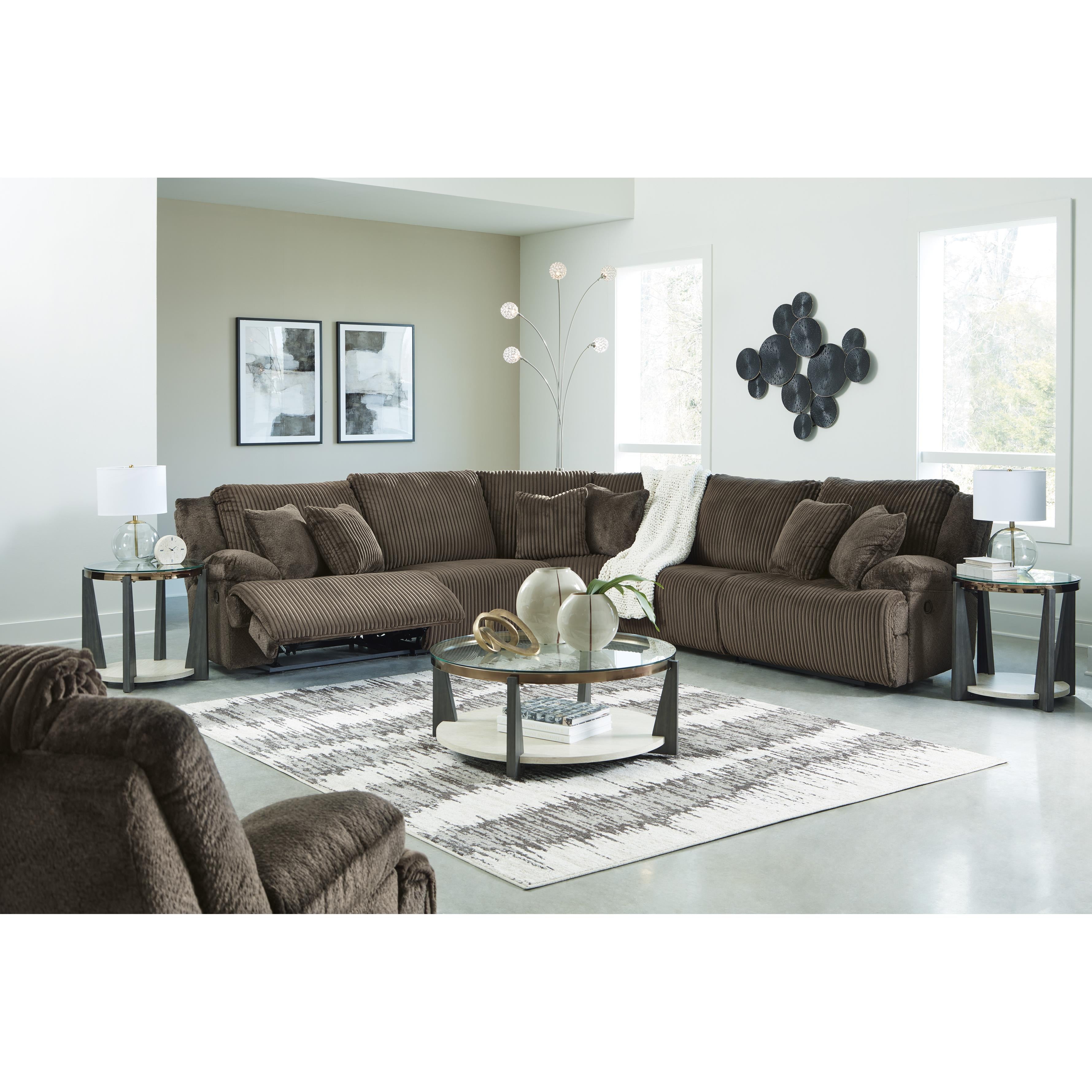 Signature Design by Ashley Top Tier Reclining Fabric 5 pc Sectional 9270540C/9270519C/9270577C/9270546C/9270541C IMAGE 7