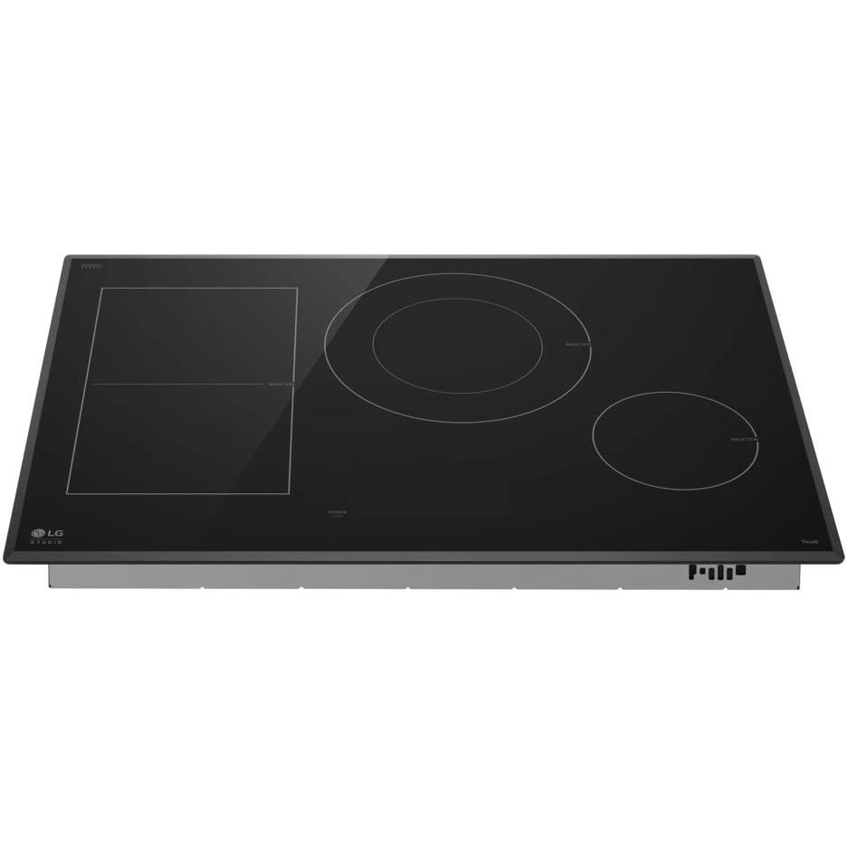 LG STUDIO 30-inch Built-in Induction Cooktop CBIS3018BE IMAGE 2