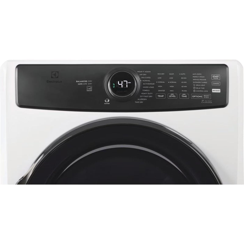 Electrolux 8.0 cu. ft. Front Load Perfect Steam™ Electric Dryer with Balanced Dry™ ELFG7738AW IMAGE 6