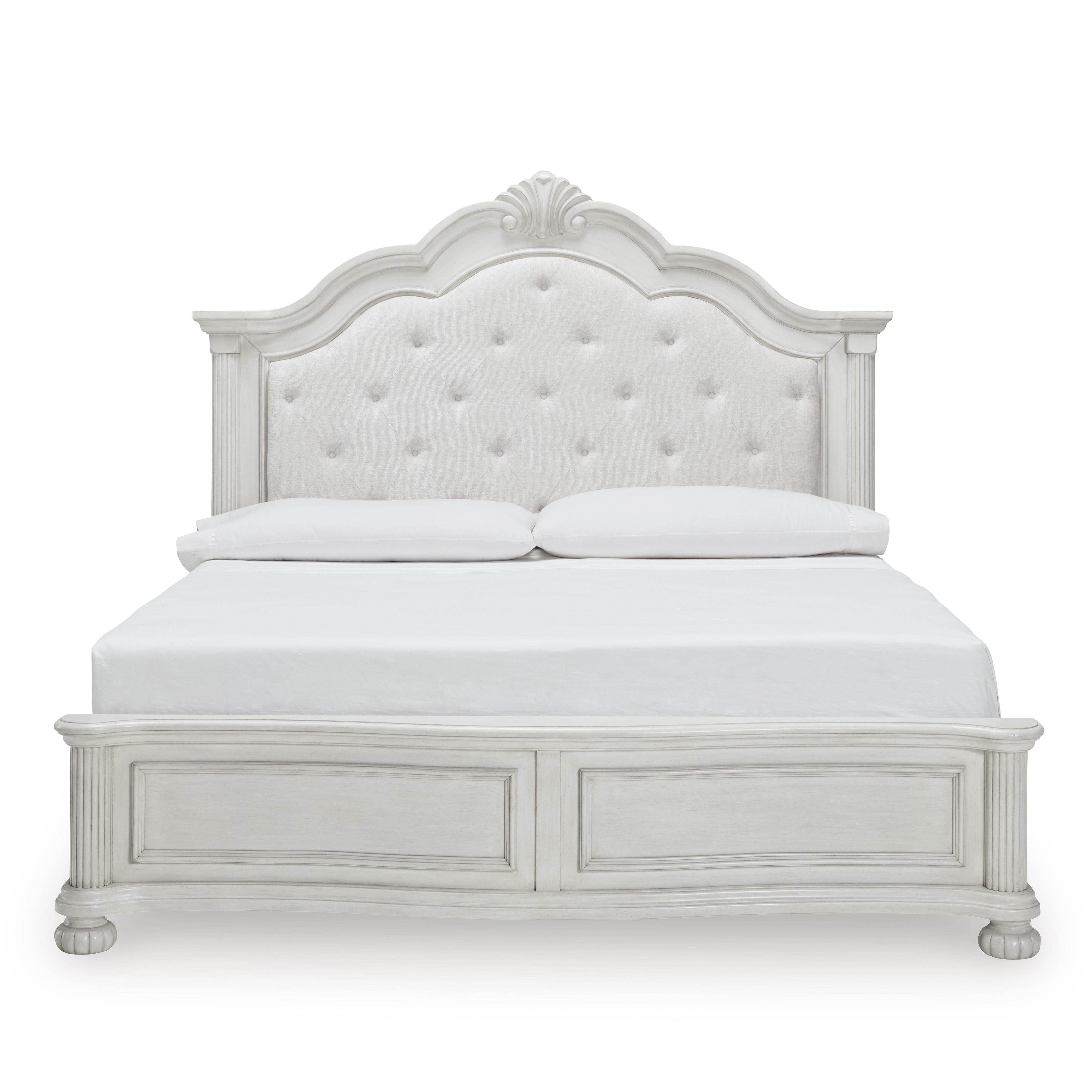 Benchcraft Montelaine California King Upholstered Panel Bed B795-58/B795-56/B795-94 IMAGE 2