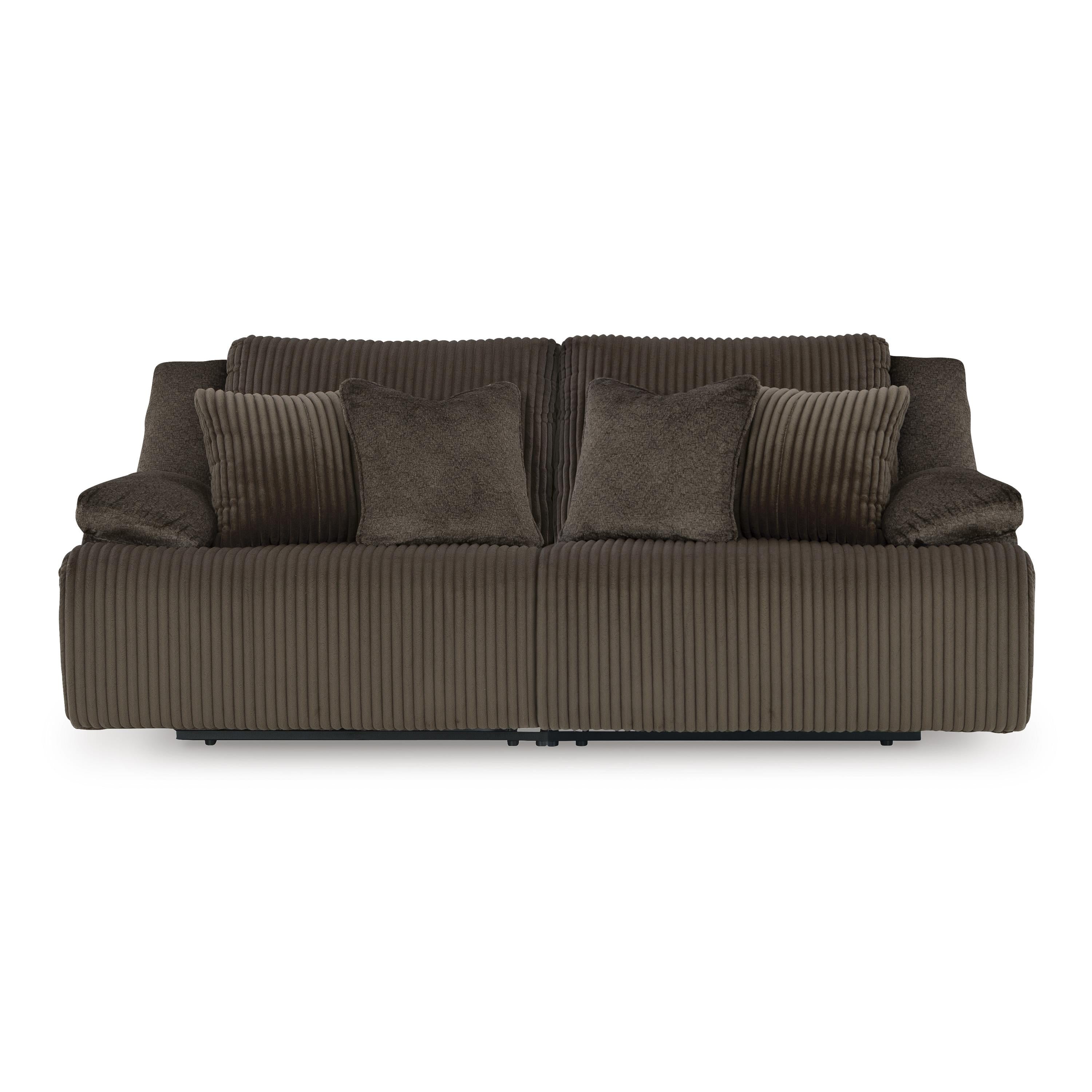 Signature Design by Ashley Top Tier Reclining Fabric Loveseat 9270540C/9270541C IMAGE 1