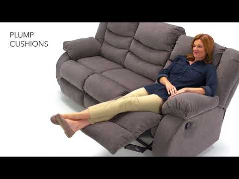 Signature Design by Ashley Tulen Reclining Fabric Sofa 9860688C EXTERNAL_VIDEO 1