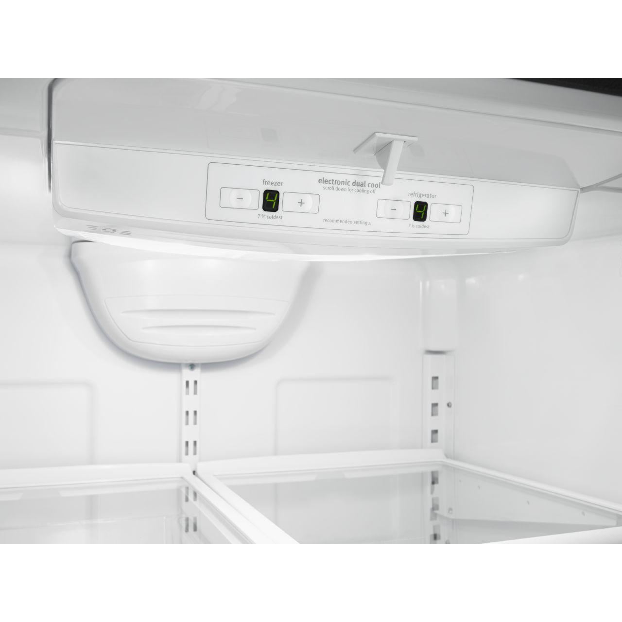 Whirlpool 30-inch, 18.6 cu. ft. Bottom Freezer Refrigerator WRB329RFBM IMAGE 4