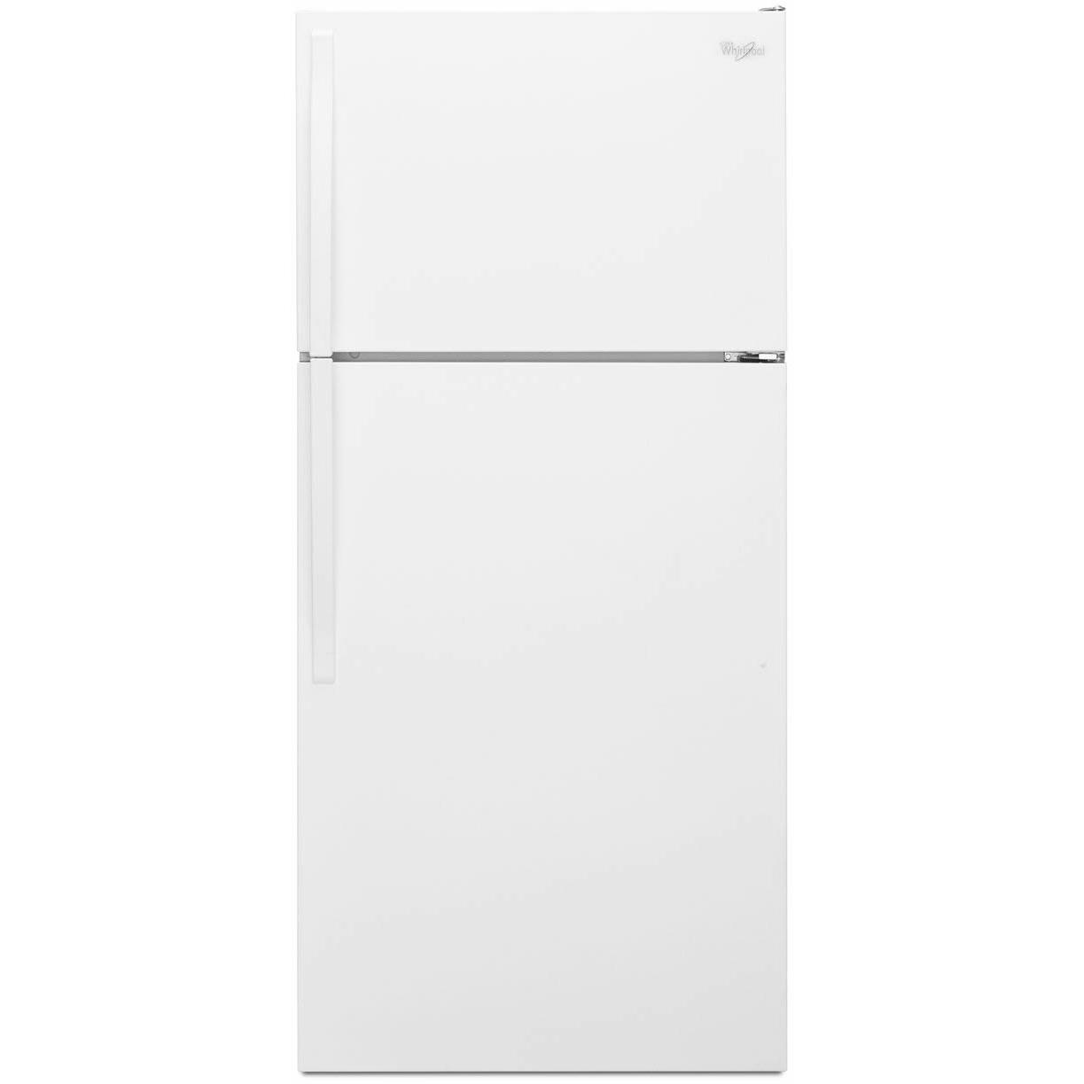 Whirlpool 28-inch, 14.3 cu. ft. Top Freezer Refrigerator WRT134TFDW IMAGE 1