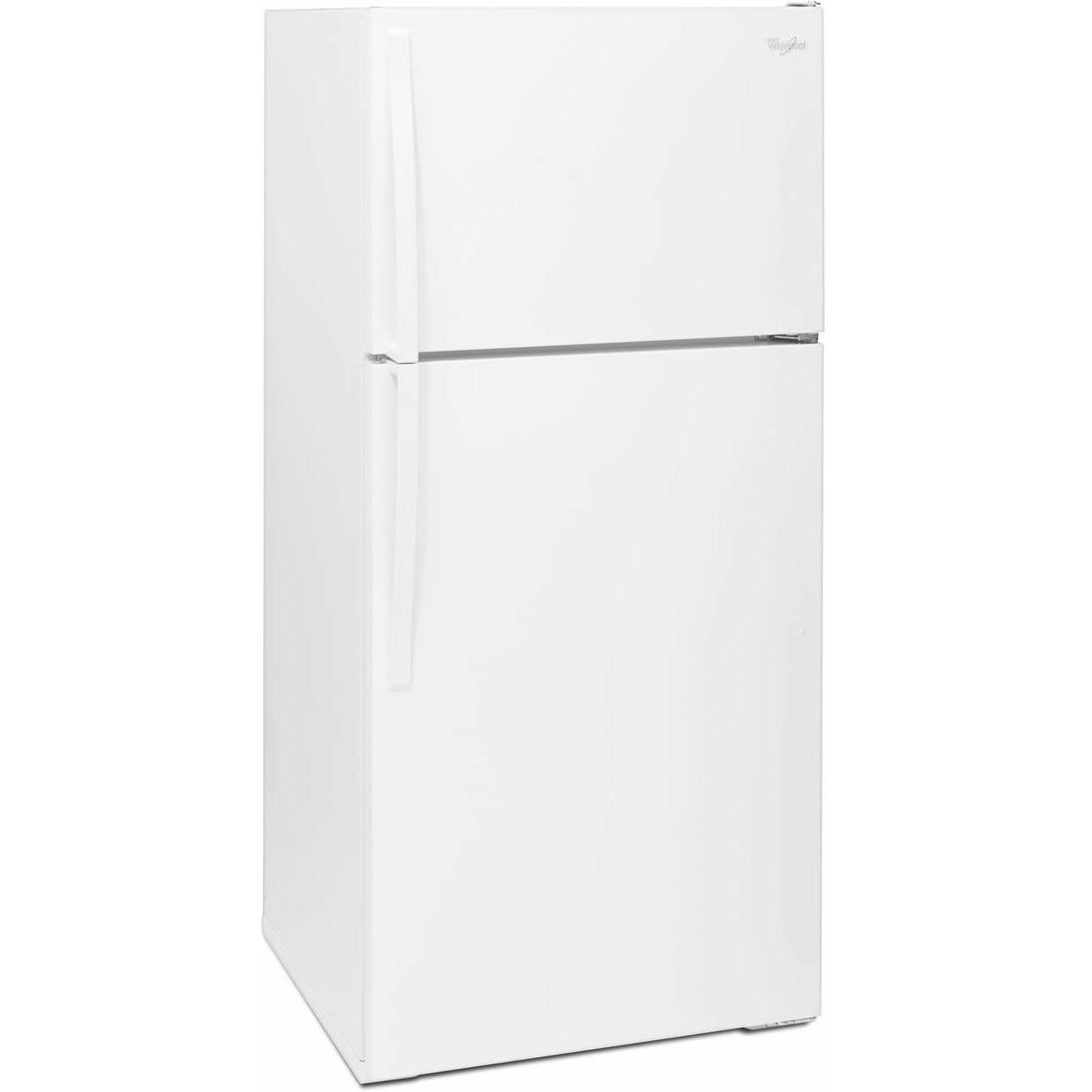 Whirlpool 28-inch, 14.3 cu. ft. Top Freezer Refrigerator WRT134TFDW IMAGE 2