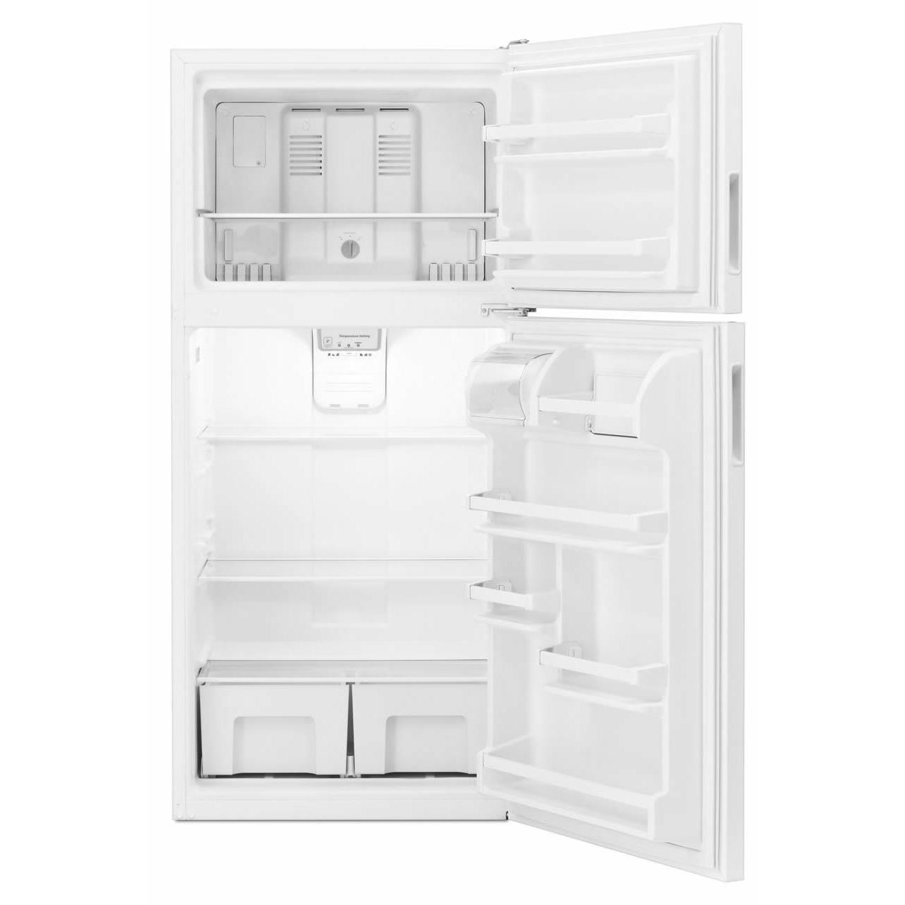 Amana 30-inch, 18.1 cu. ft. Top Freezer Refrigerator ART318FFDW IMAGE 8