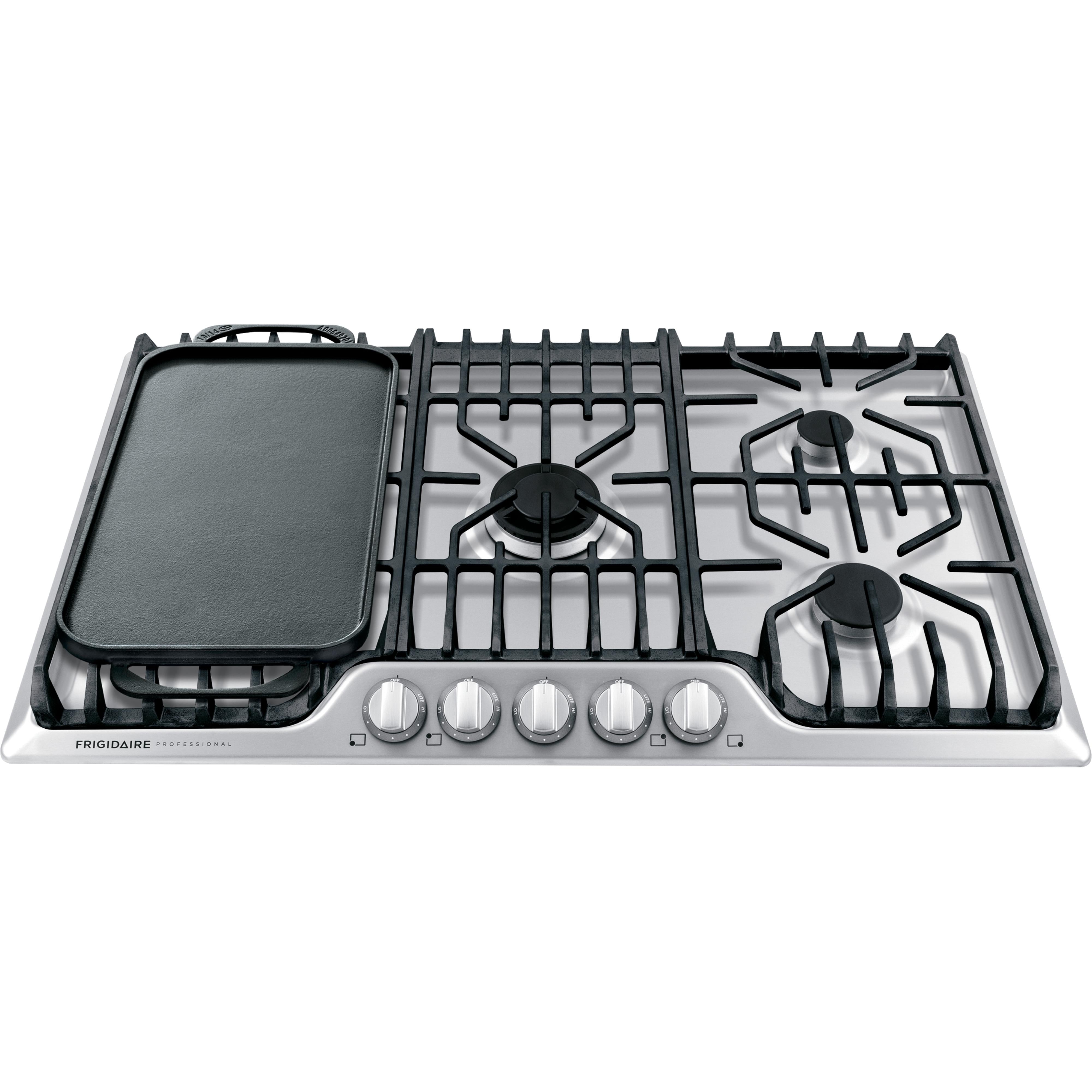 Frigidaire Professional 36-inch Built-In Gas Cooktop FPGC3677RS IMAGE 4