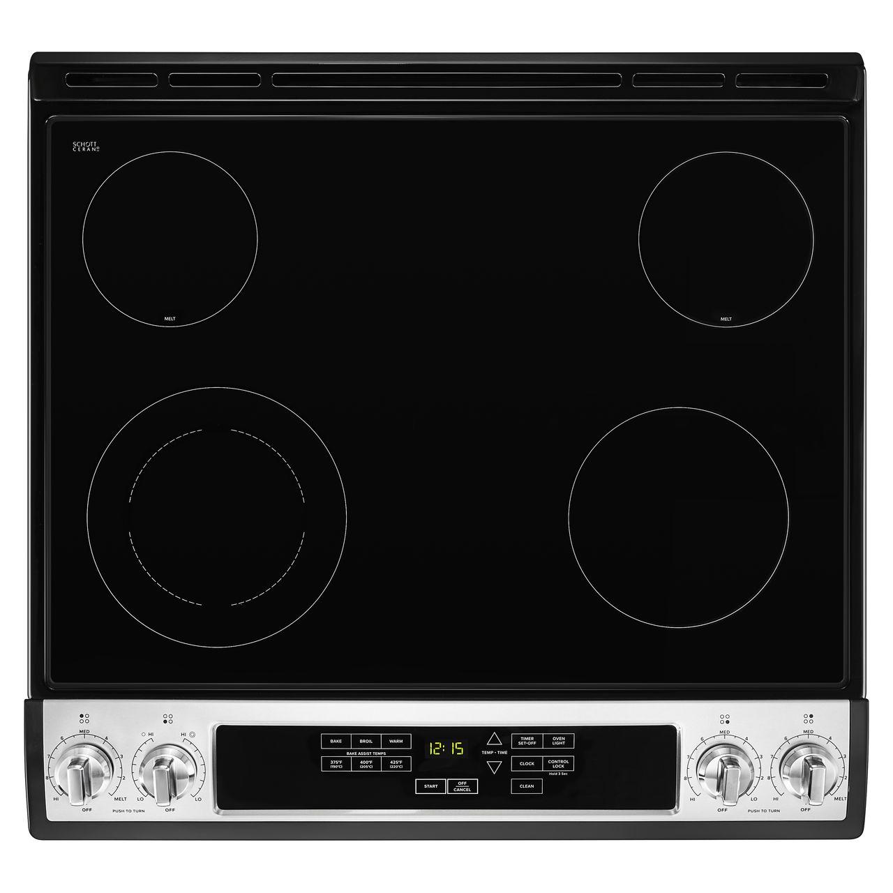 Amana 30-inch Slide-In Electric Range YAES6603SFS IMAGE 6