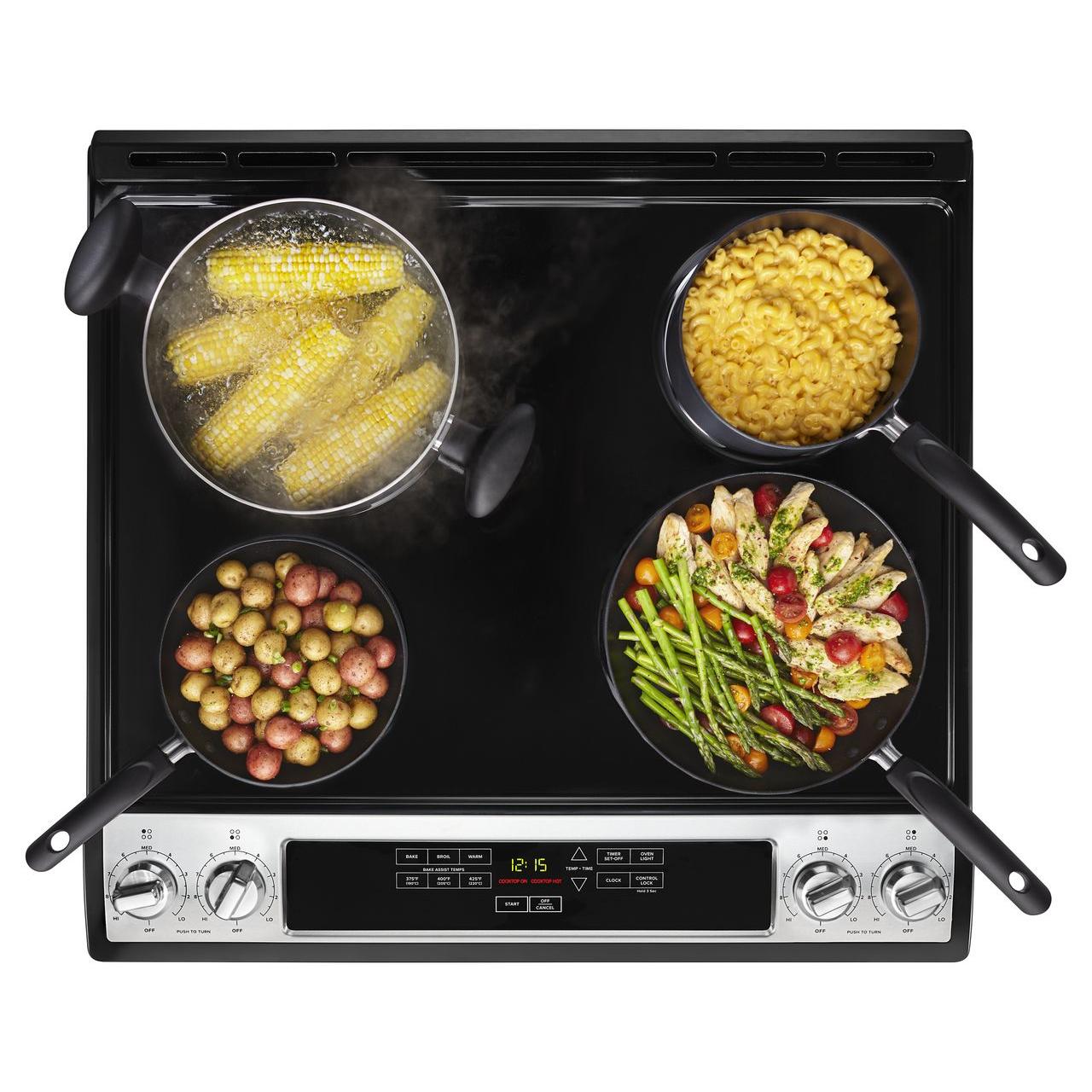 Amana 30-inch Slide-In Electric Range YAES6603SFS IMAGE 7