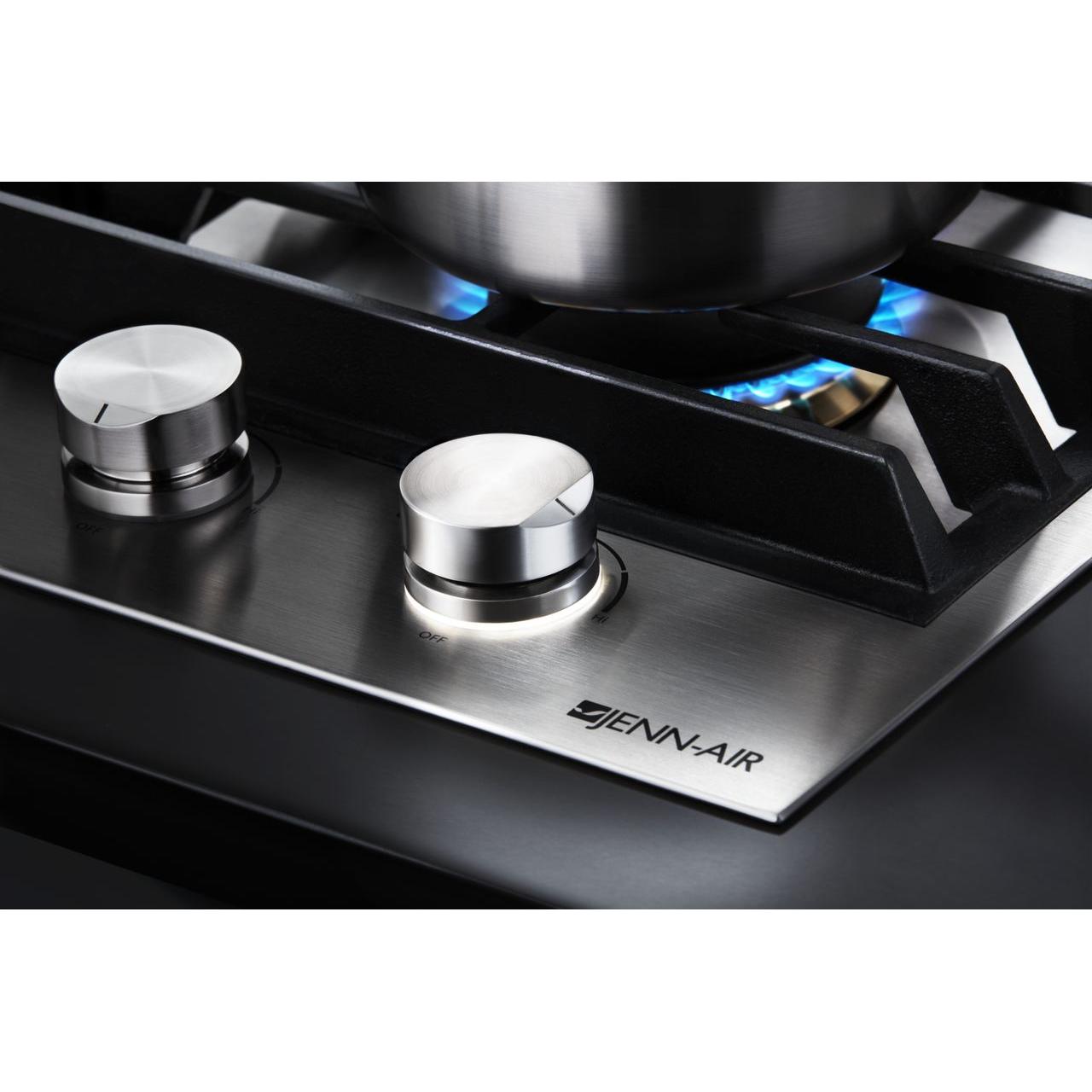 JennAir 36-inch Built-In Gas Cooktop JGC3536GS IMAGE 2