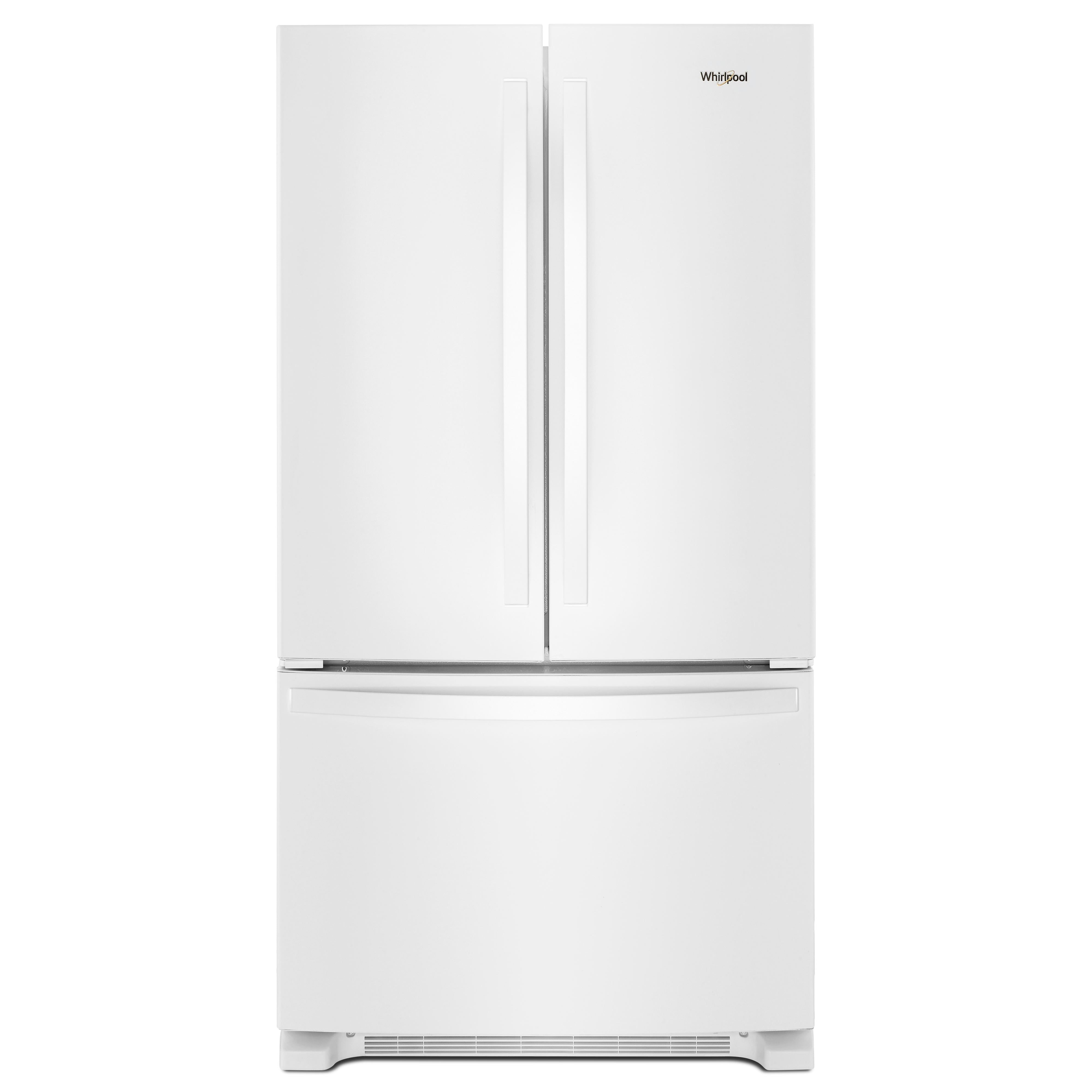 Whirlpool 36-inch, 25.2 cu. ft. French 3-Door Refrigerator with Water Dispenser WRF535SWHW IMAGE 1