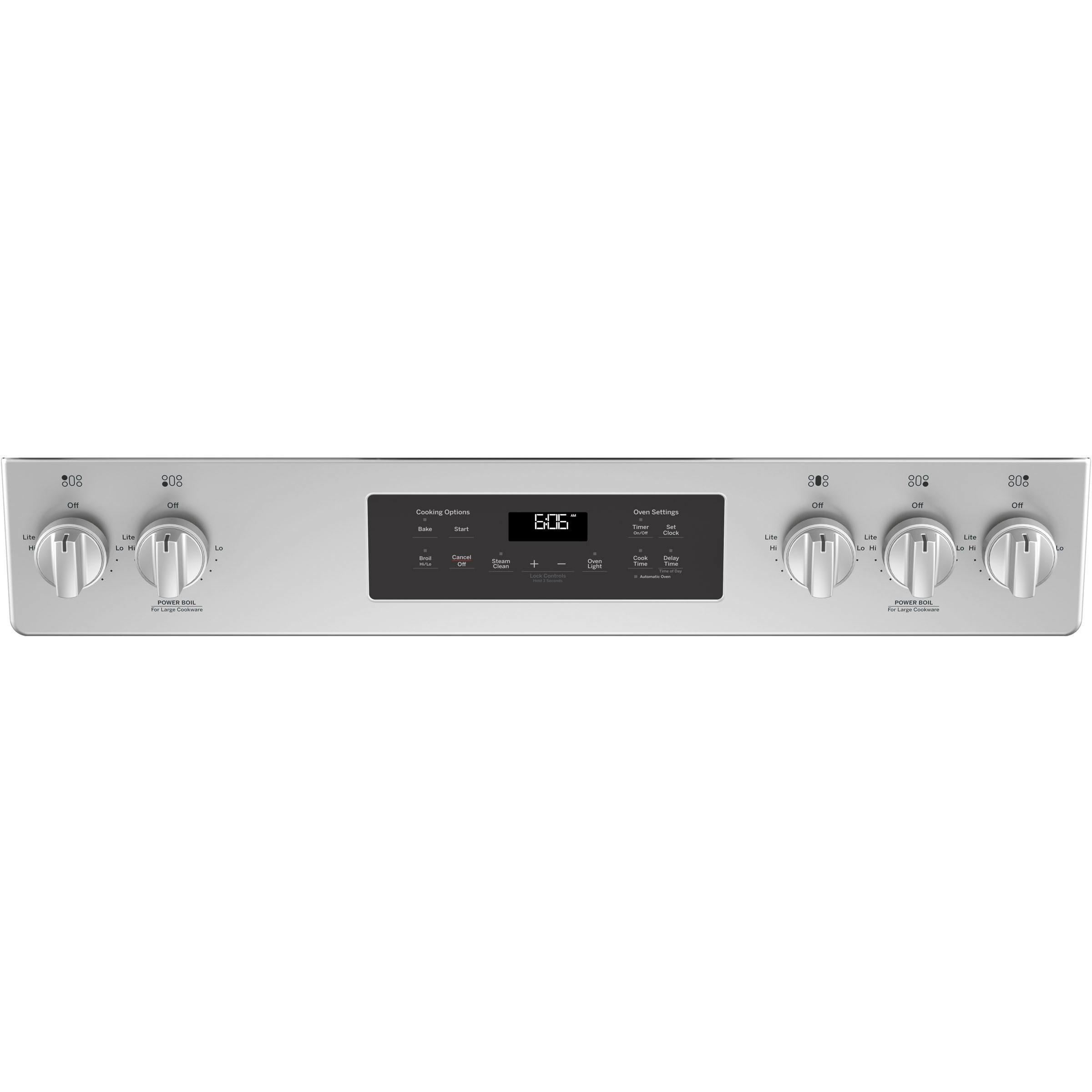 GE 30-inch Slide-in Gas Range with Steam Clean Oven JCGSS66SELSS IMAGE 5