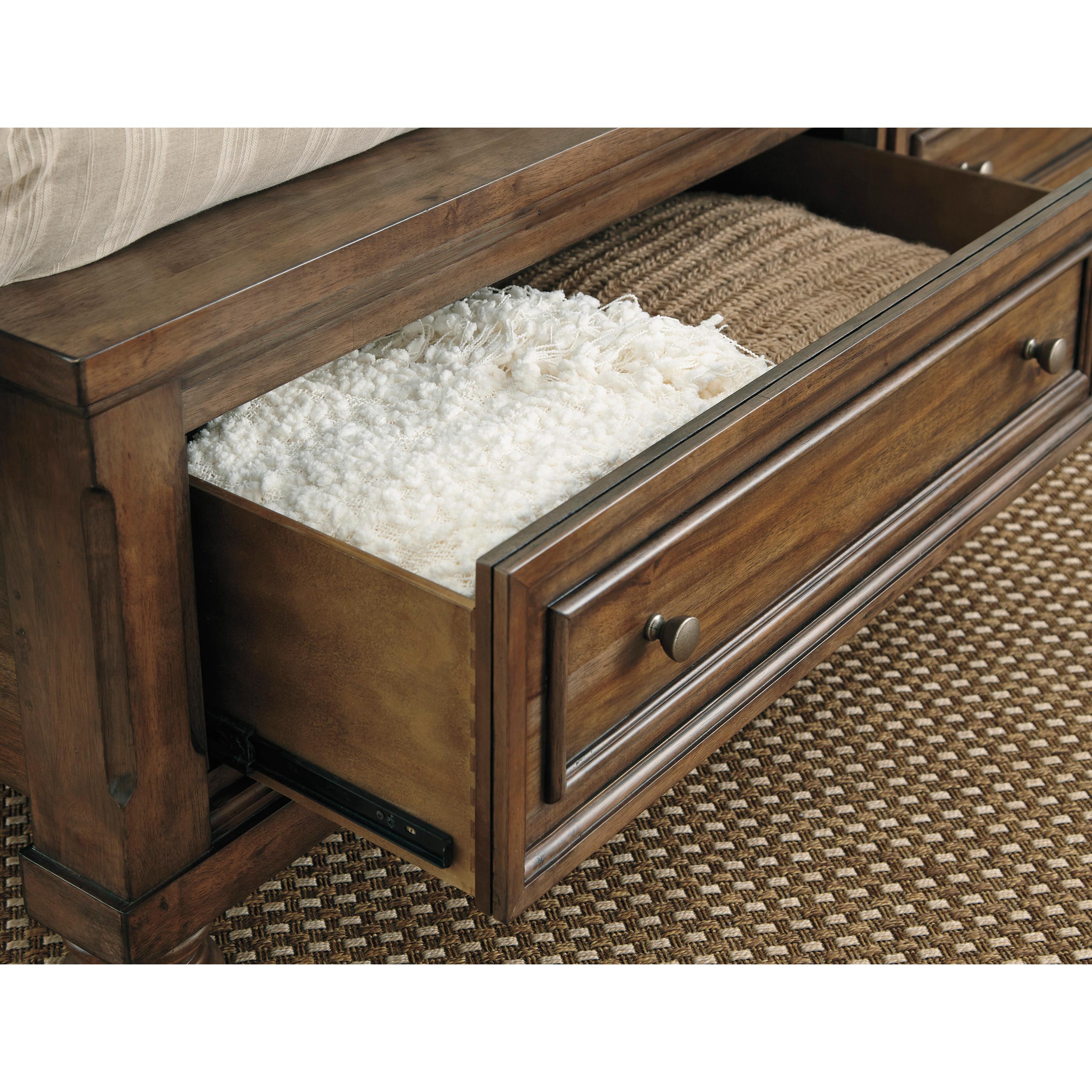 Signature Design by Ashley Flynnter Queen Sleigh Bed with Storage B719-77/B719-74/B719-98 IMAGE 7