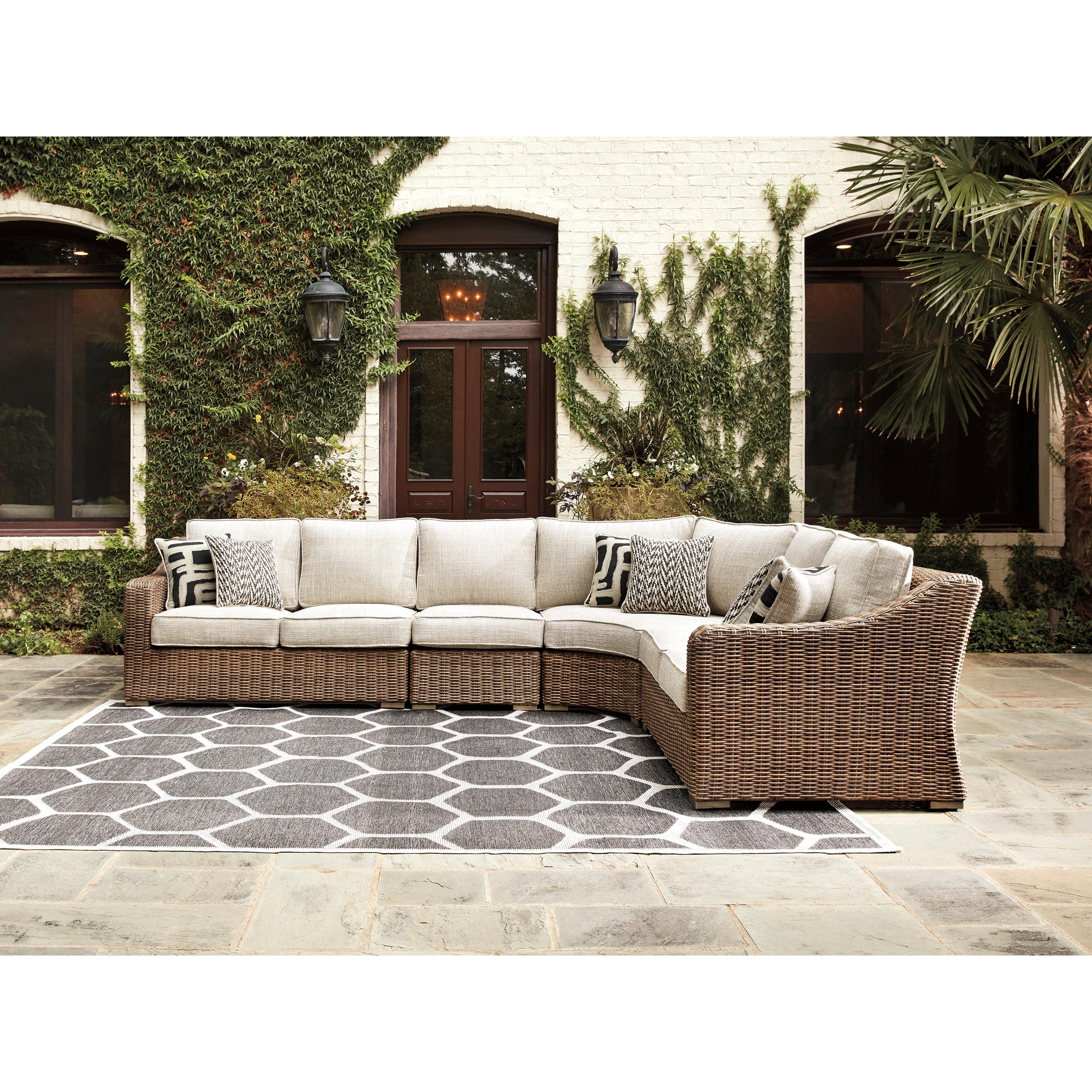 Signature Design by Ashley Outdoor Seating Sectionals P791-854/P791-846/P791-851 IMAGE 1