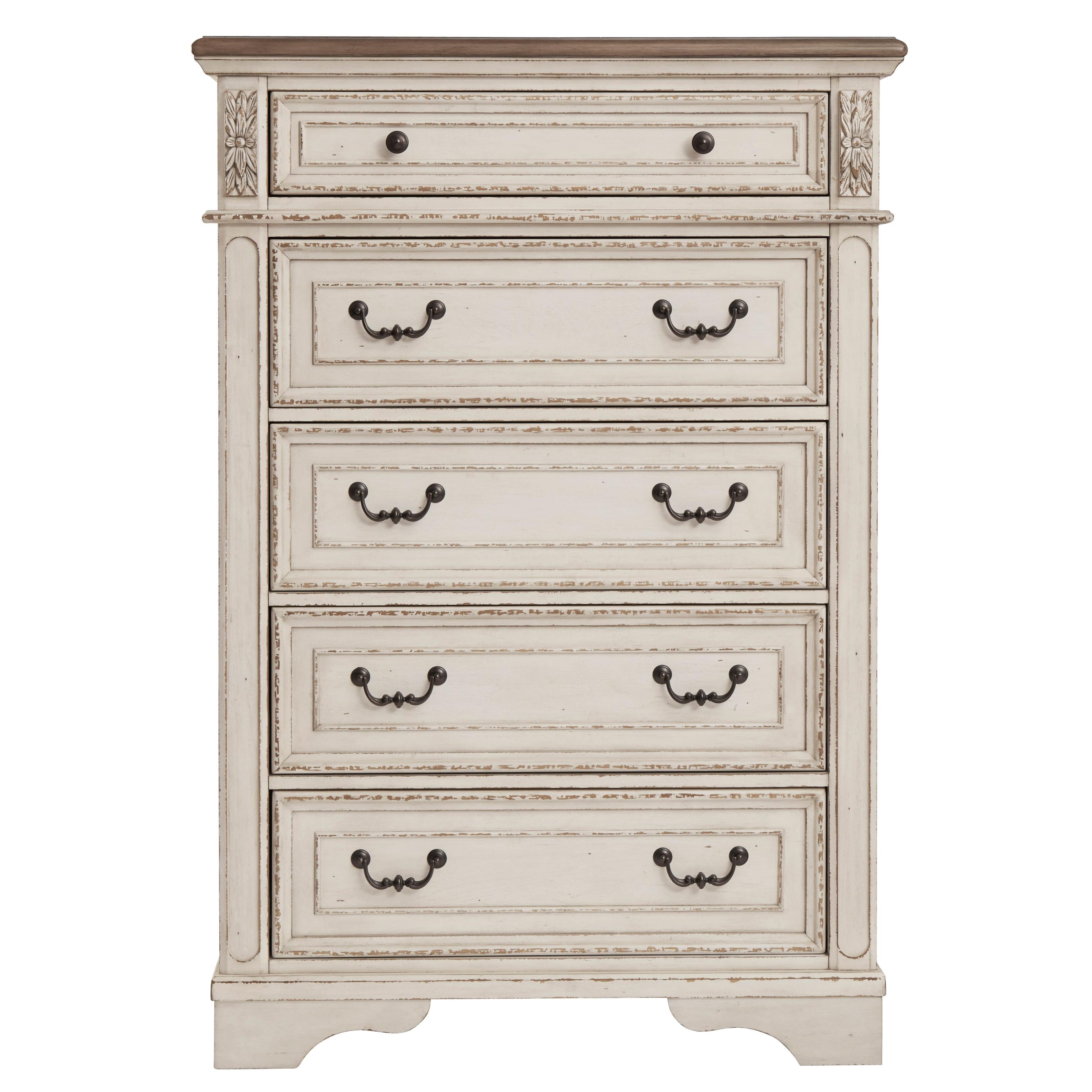 Signature Design by Ashley Realyn 5-Drawer Chest B743-46 IMAGE 1