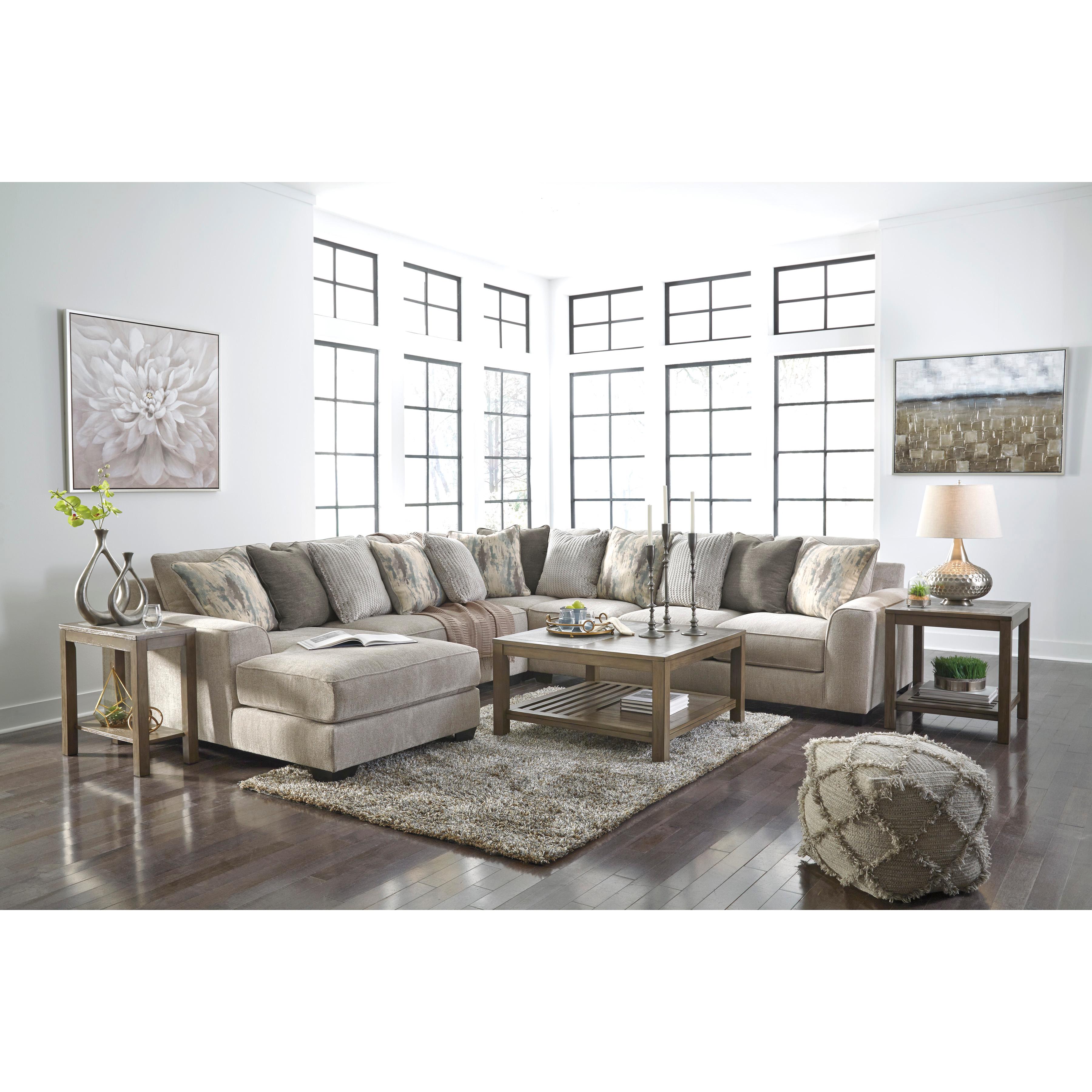 Benchcraft Ardsley Fabric 4 pc Sectional 3950416/3950434/3950477/3950467 IMAGE 4