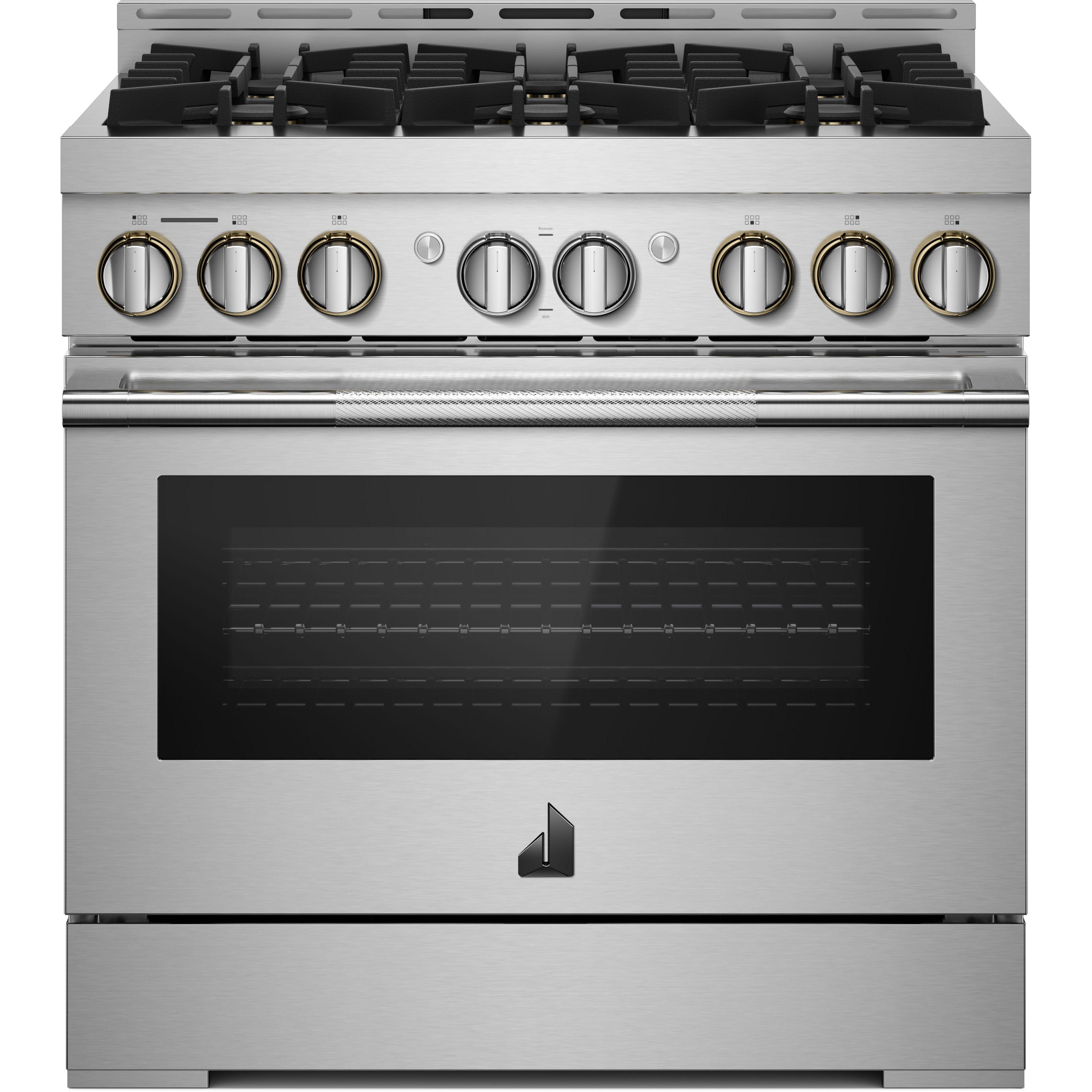 JennAir 36-inch Freestanding Gas Range with JennAir® Culinary Center JGRP436HL IMAGE 1