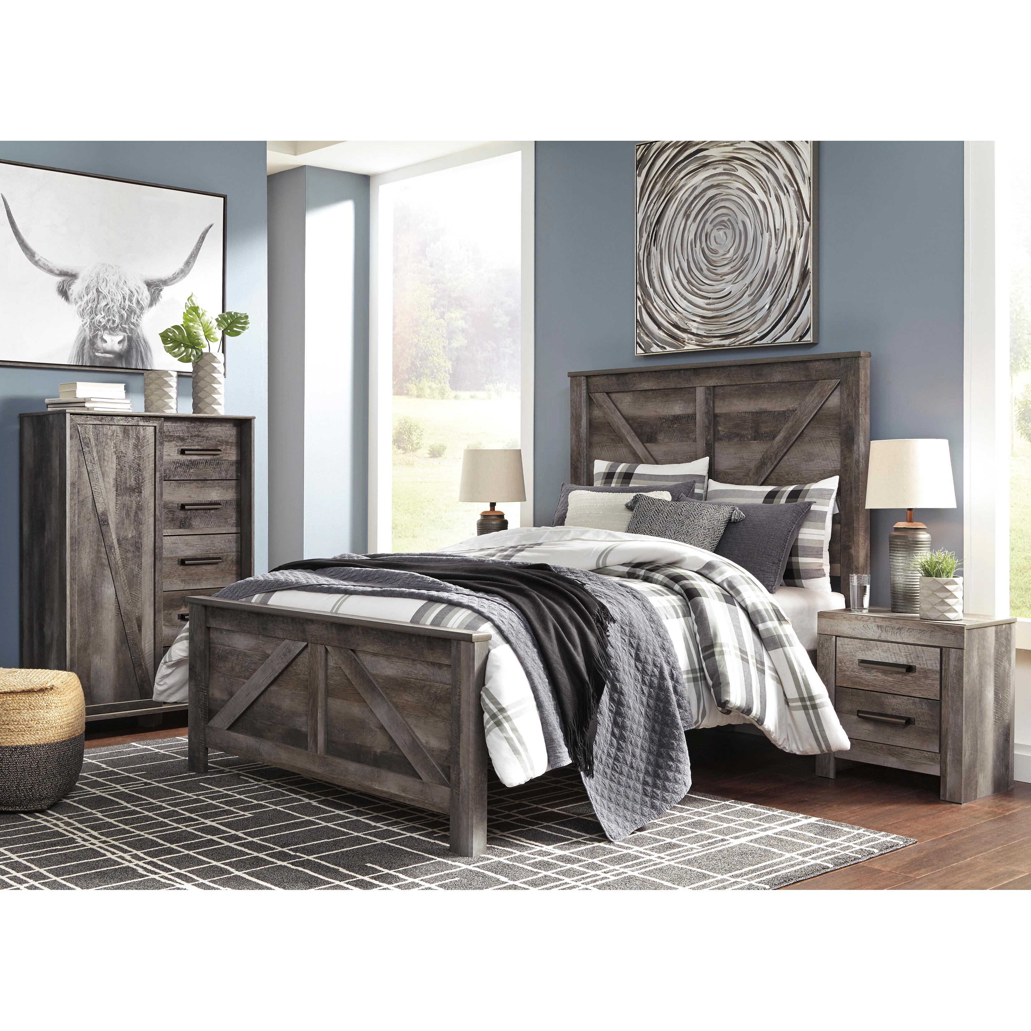 Signature Design by Ashley Wynnlow Queen Panel Bed B440-57/B440-54/B440-98 IMAGE 5