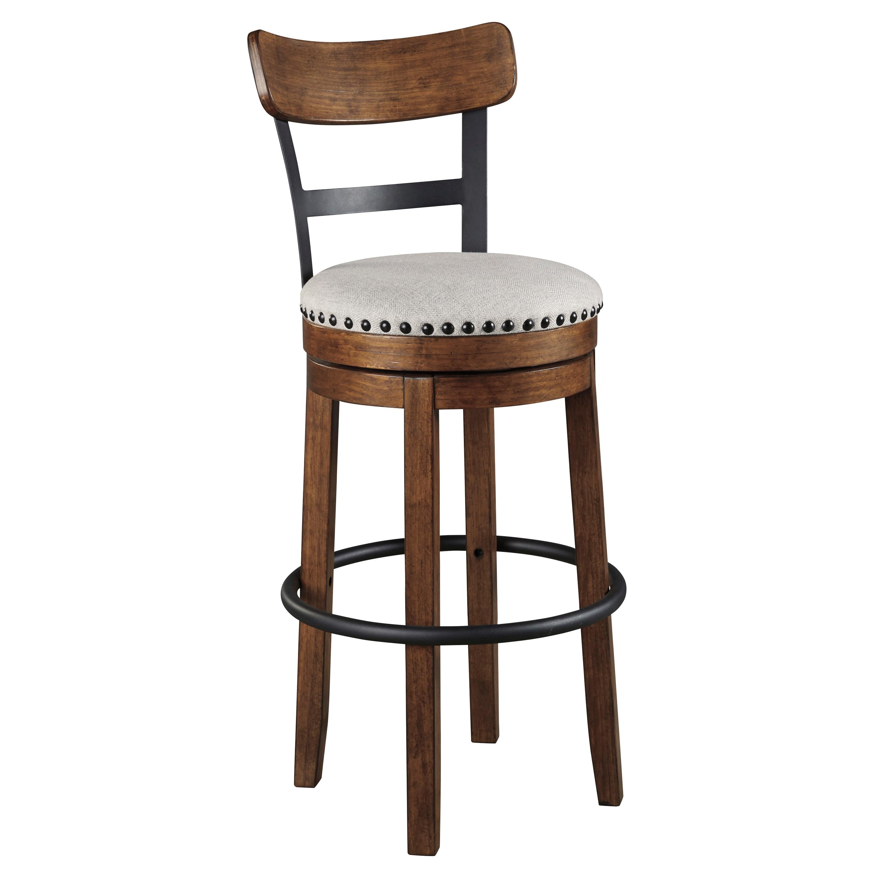 Signature Design by Ashley Valebeck Pub Height Stool D546-430 IMAGE 1