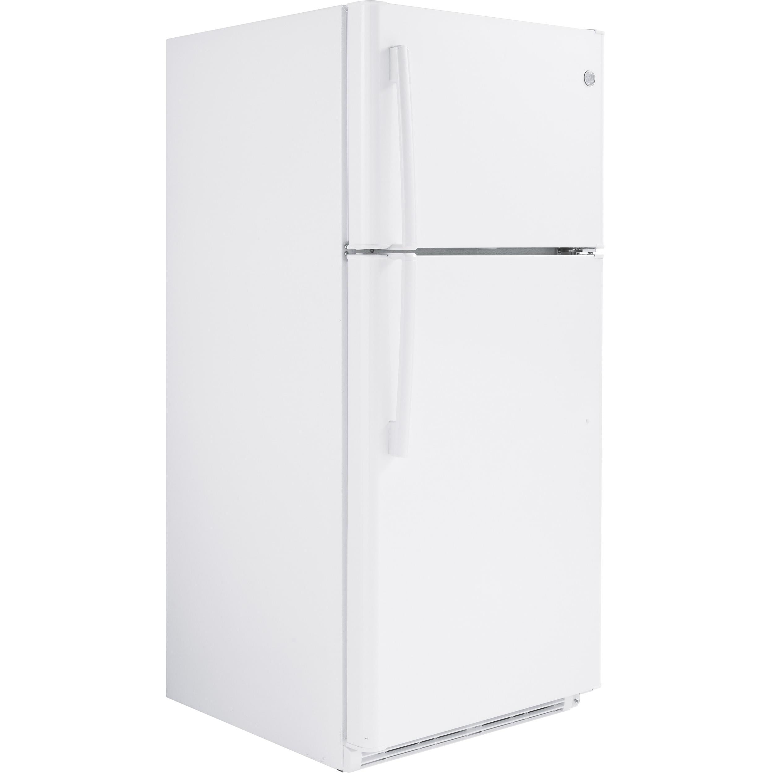 GE 30-inch 18 cu. ft. Top Freezer Refrigerator GTS18FTLKWW IMAGE 2