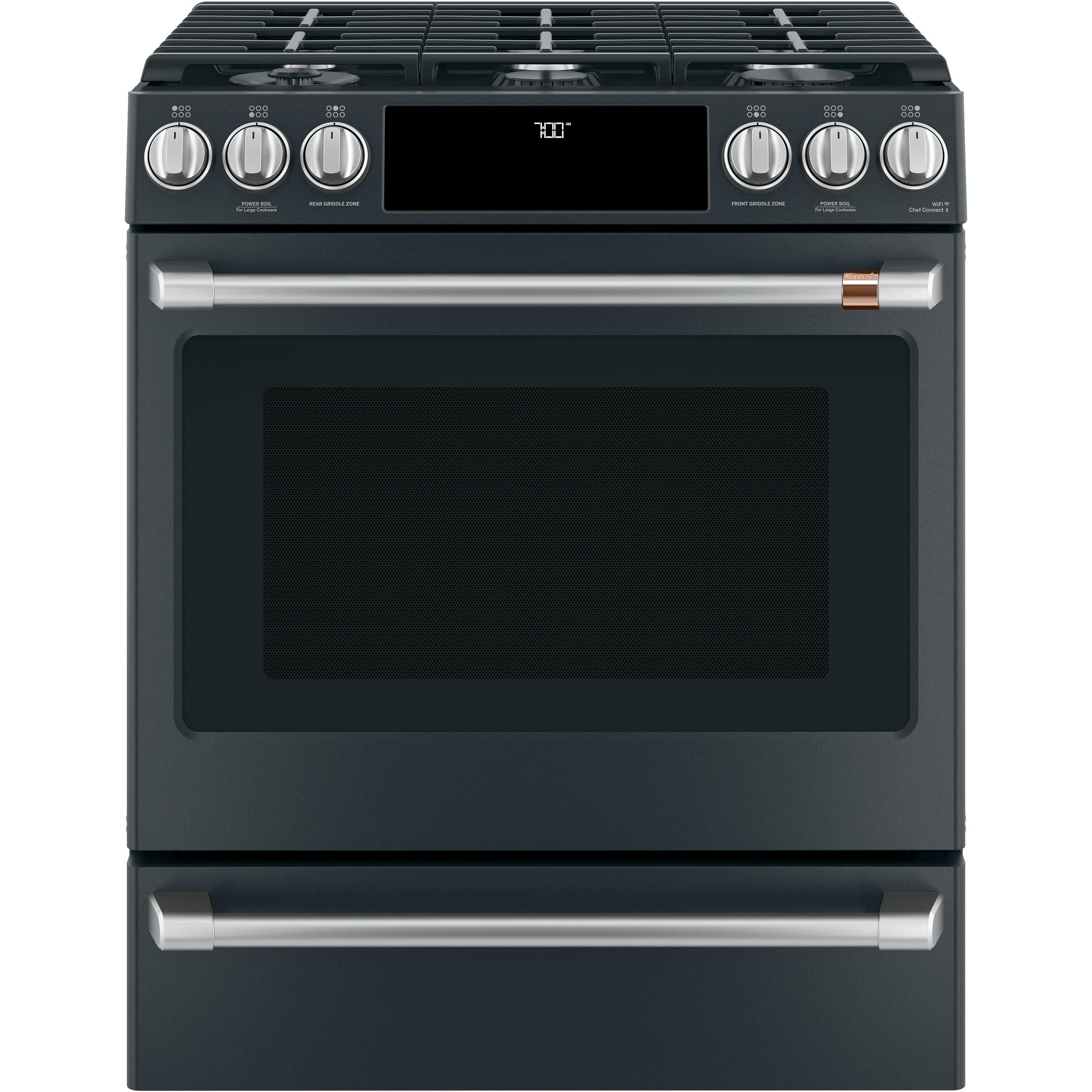 Café 30-inch Slide-In Gas Range with WiFi Connect CCGS700P3MD1 IMAGE 1