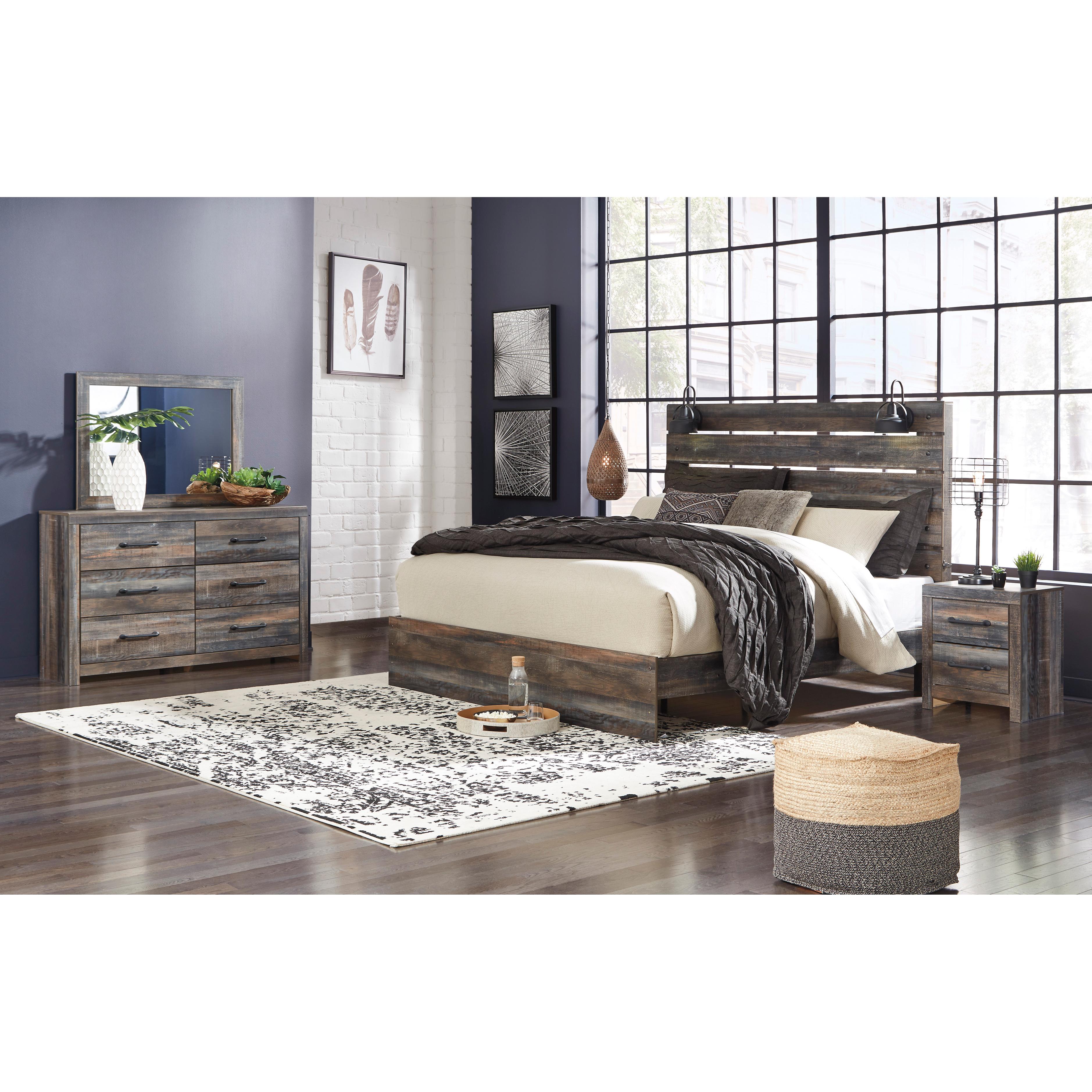 Signature Design by Ashley Drystan King Panel Bed B211-58/B211-56/B211-97 IMAGE 8