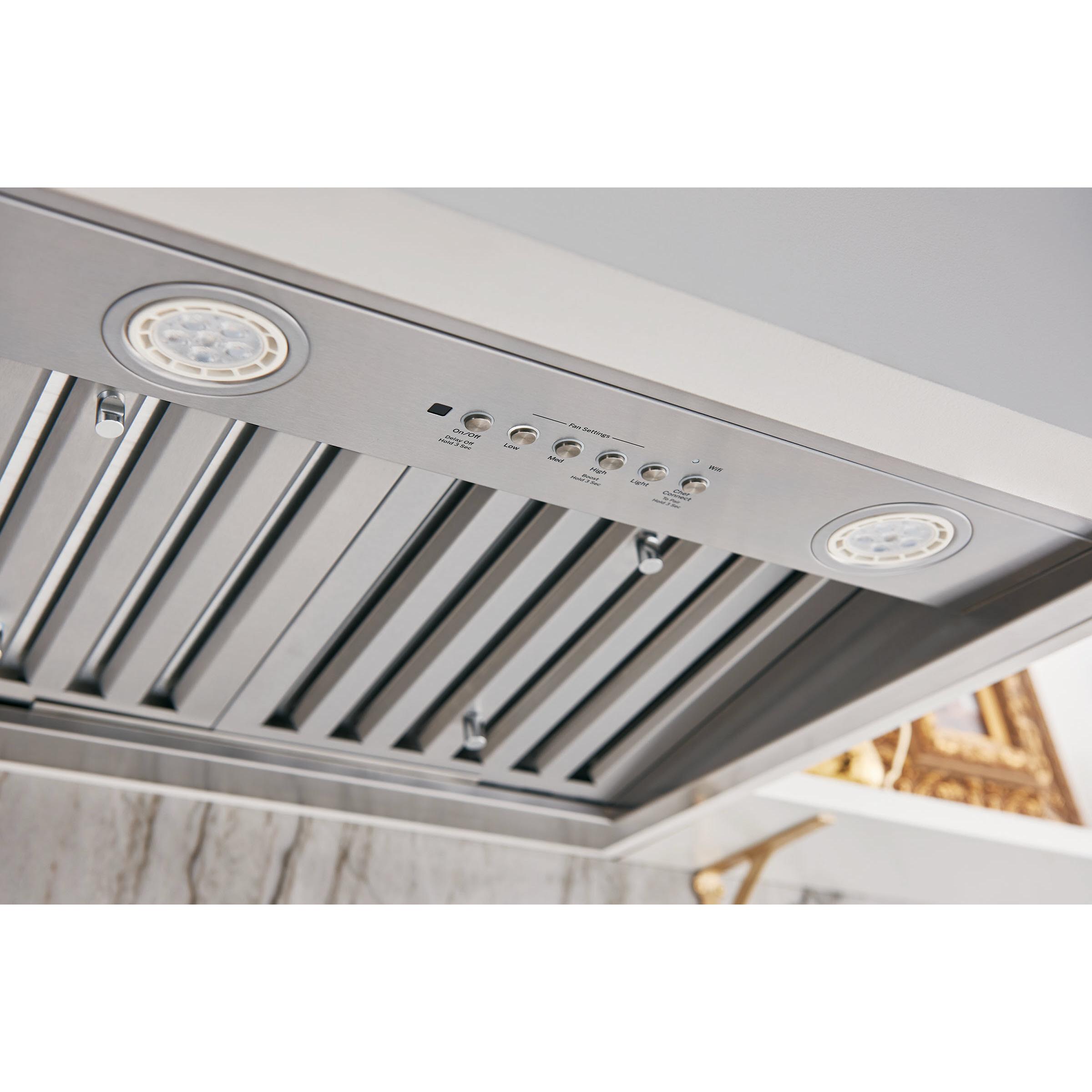 GE 36-inch Built-in Hood Insert UVC9360SLSS IMAGE 8