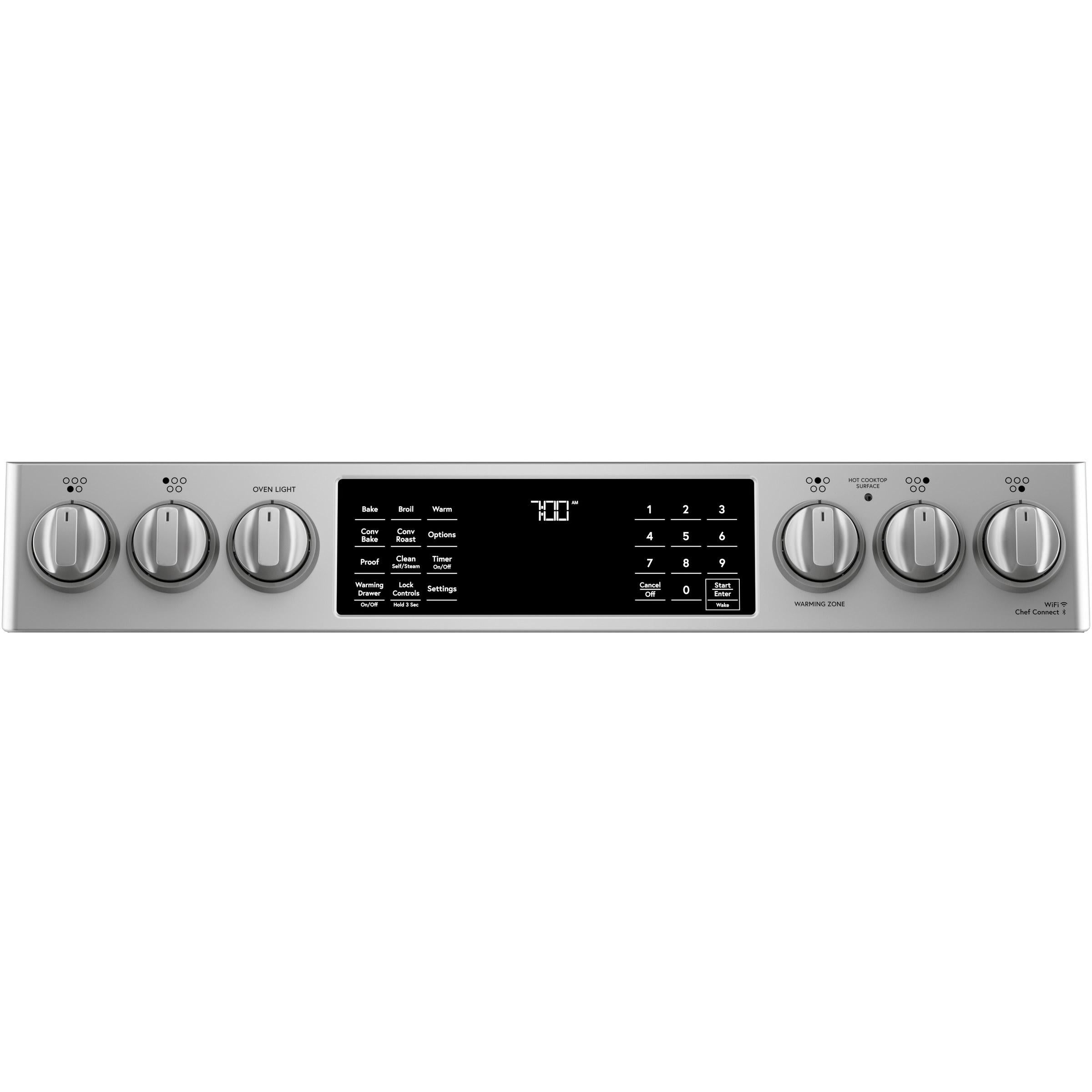 Café 30-inch Slide-in Electric Range with Warming Drawer CCES700P2MS1 IMAGE 2