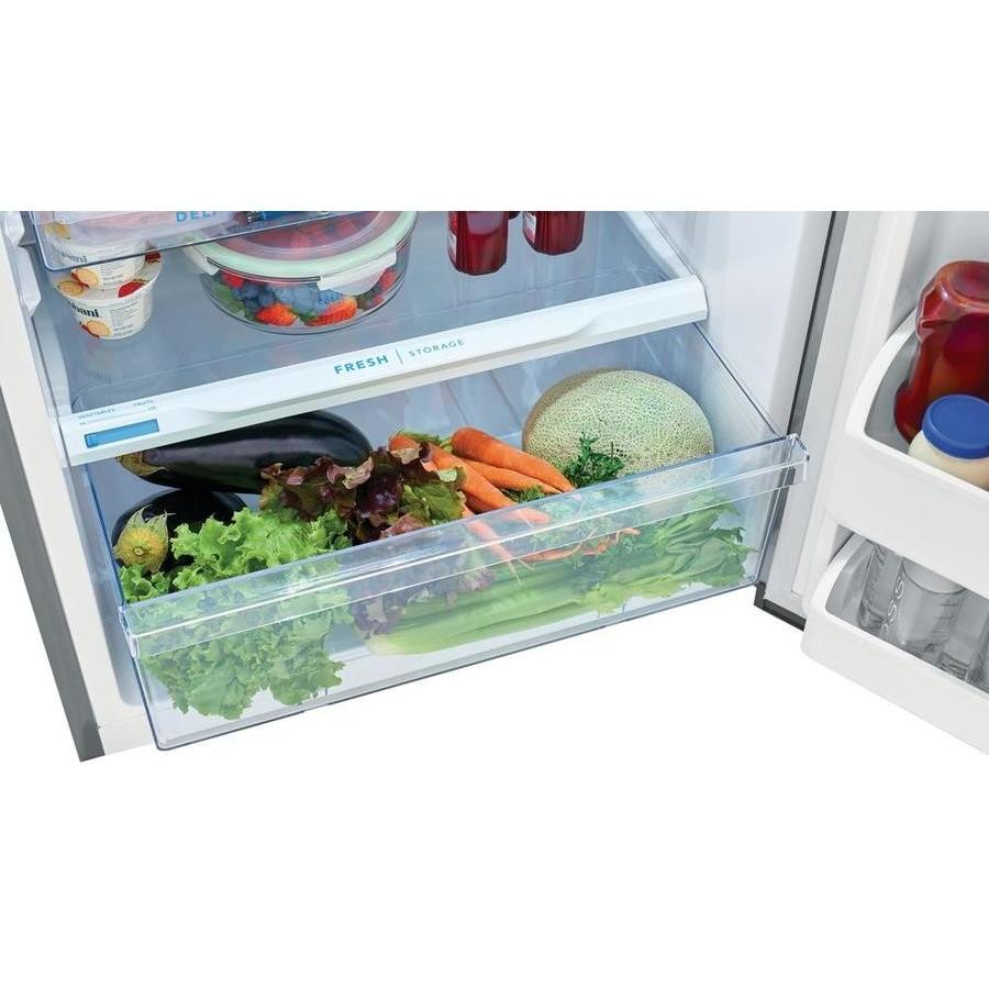 Frigidaire 27-inch, 13.9 cu.ft. Freestanding Top Freezer Refrigerator with EvenTemp® Cooling System FFHT1425VV IMAGE 5