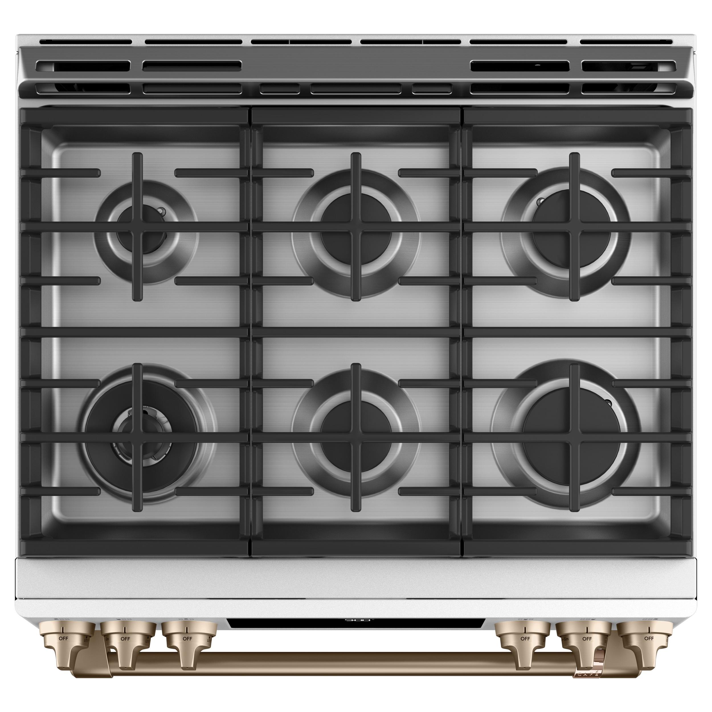 Café 30-inch Slide-in Dual Fuel Range with Warming Drawer CC2S900P4MW2 IMAGE 4