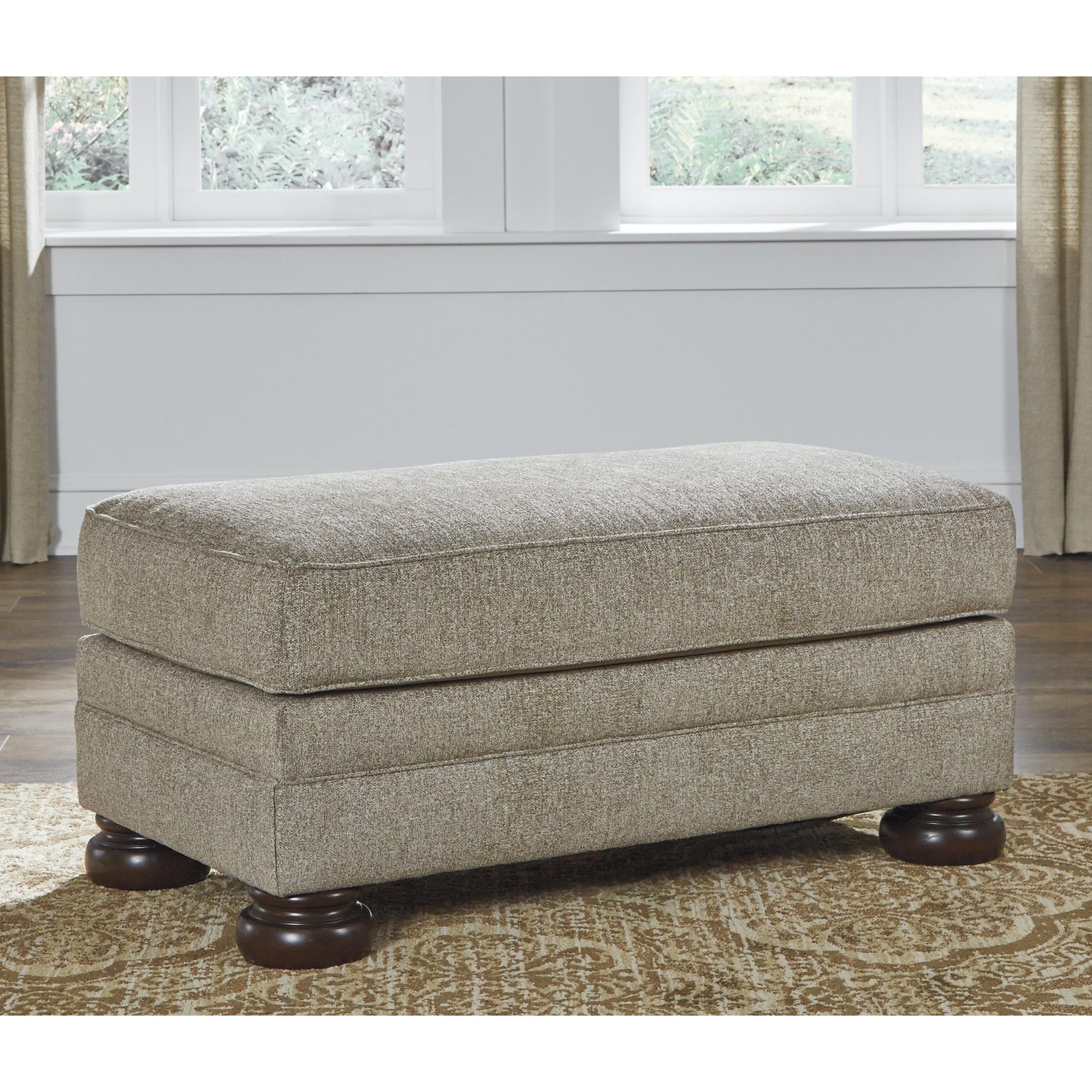 Signature Design by Ashley Kananwood Fabric Ottoman 2960314 IMAGE 2