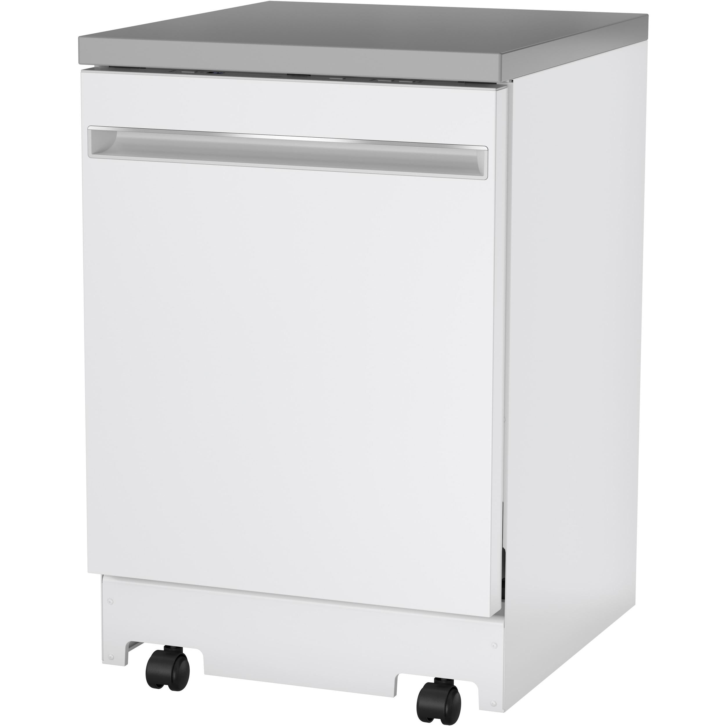 GE 24-inch Portable Dishwasher with Sanitize Option GPT225SGLWW IMAGE 5