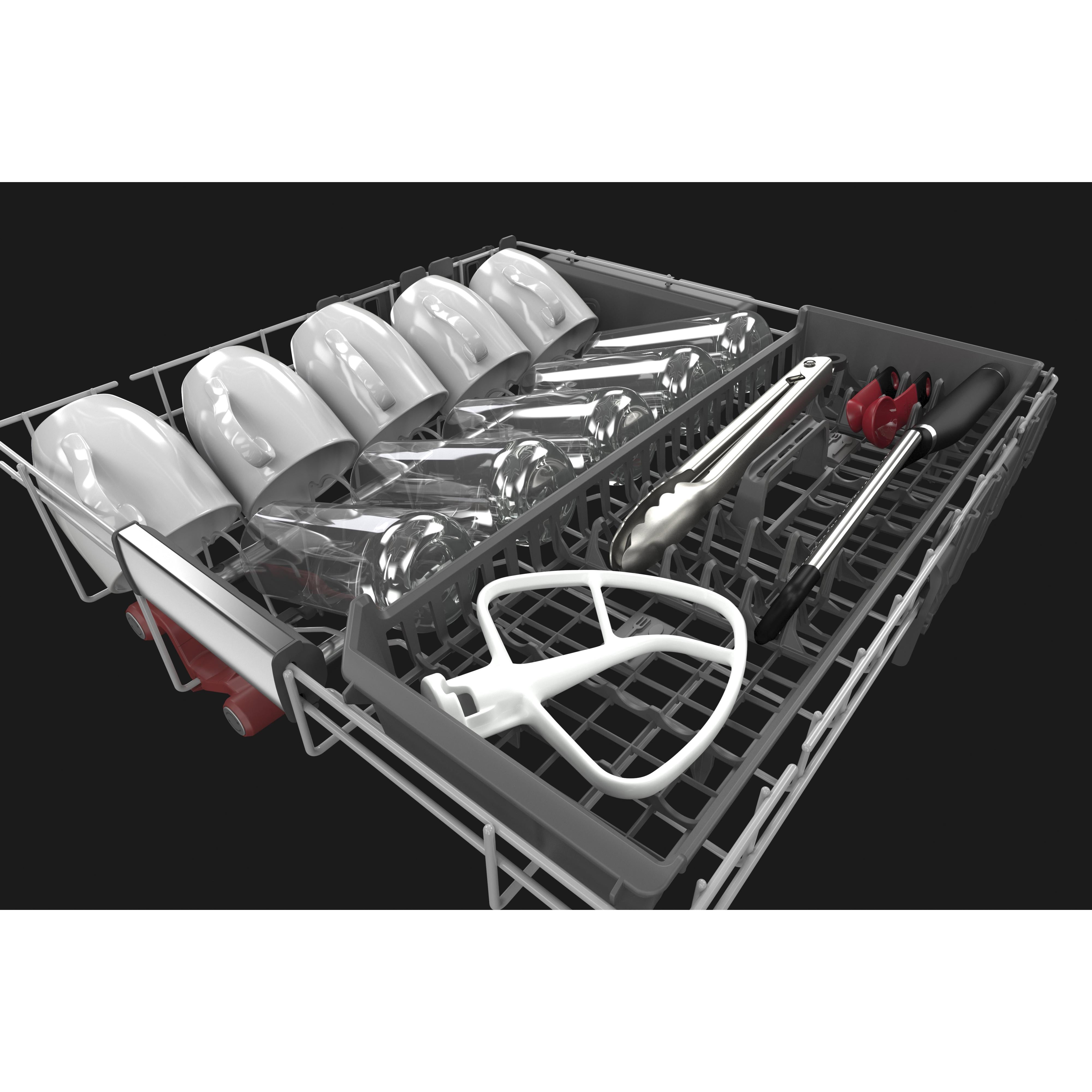 KitchenAid 24-inch Built-in Dishwasher with FreeFlex™ Third Rack KDTM804KBS IMAGE 2