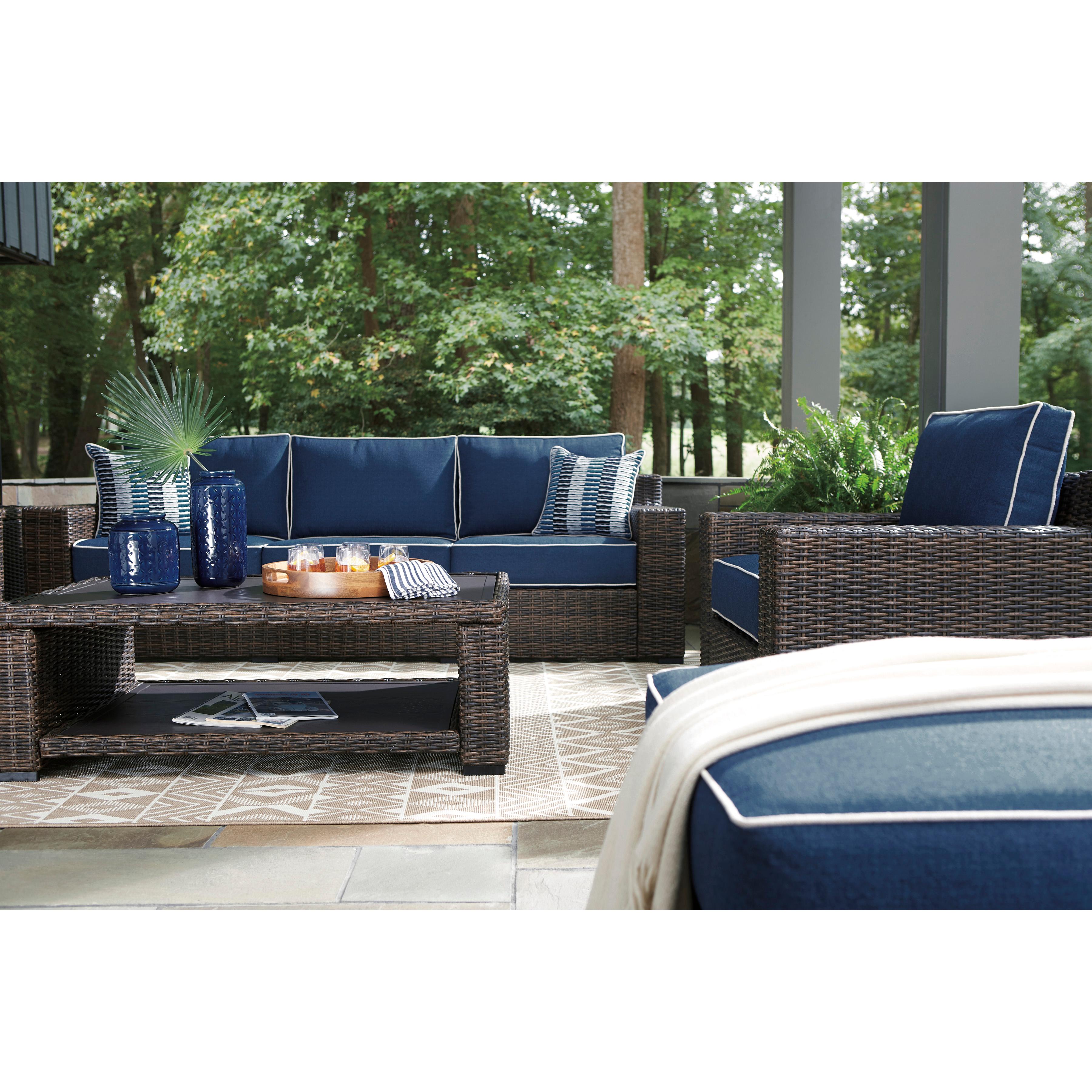 Signature Design by Ashley Outdoor Seating Sofas P783-838 IMAGE 6