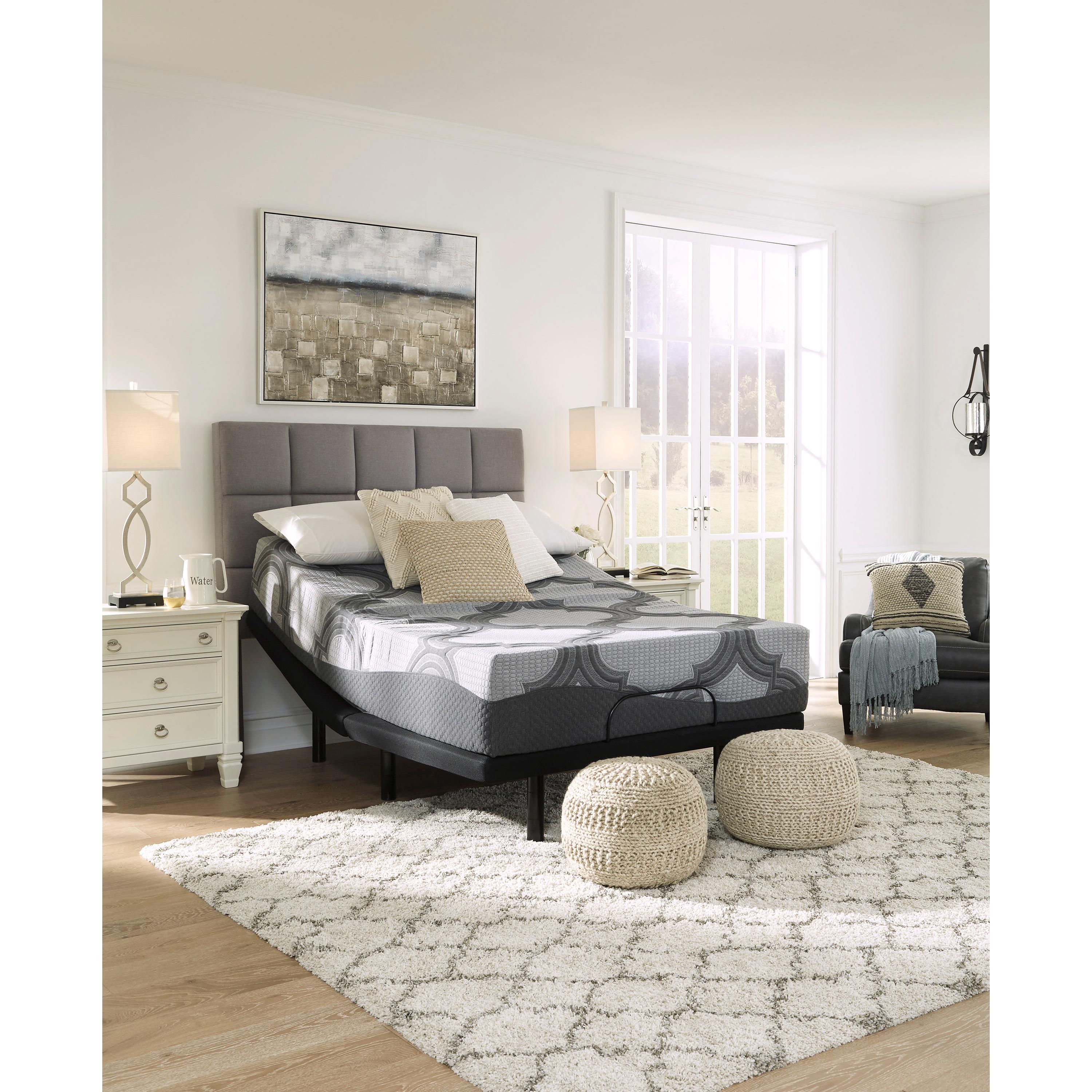 Ashley Sleep M628 12 Inch Ashley Hybrid Mattress Set (King) M62841/M9X942 IMAGE 4