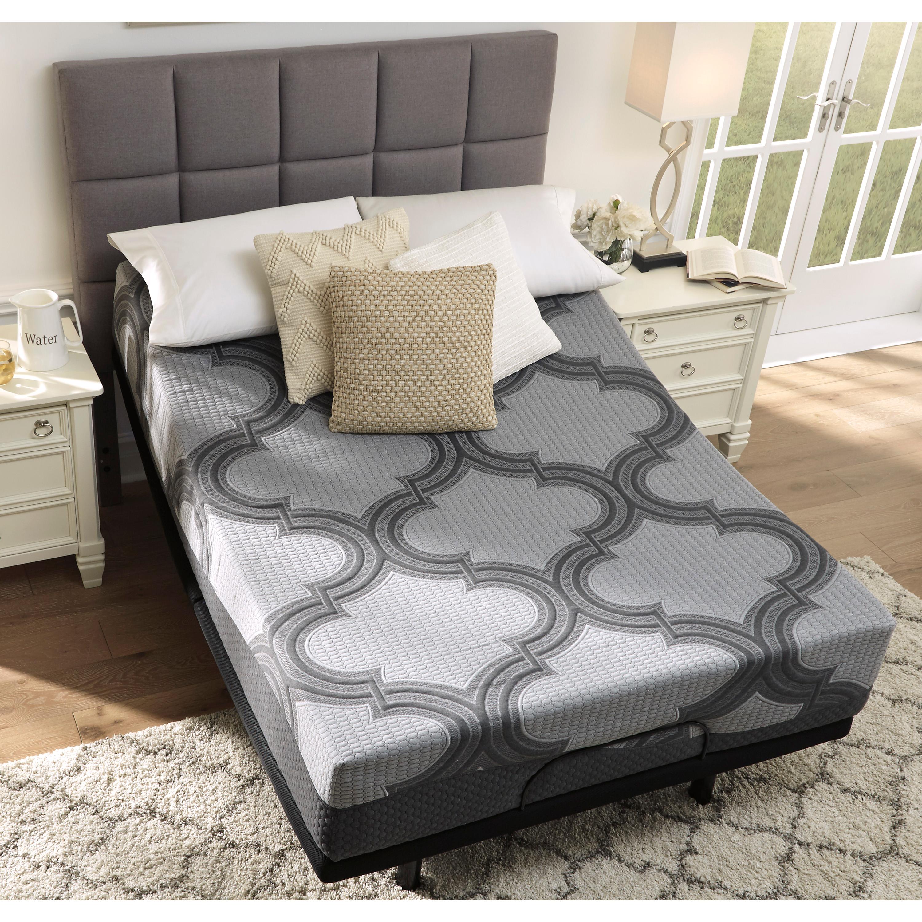 Ashley Sleep M628 12 Inch Ashley Hybrid Mattress Set (King) M62841/M9X942 IMAGE 6