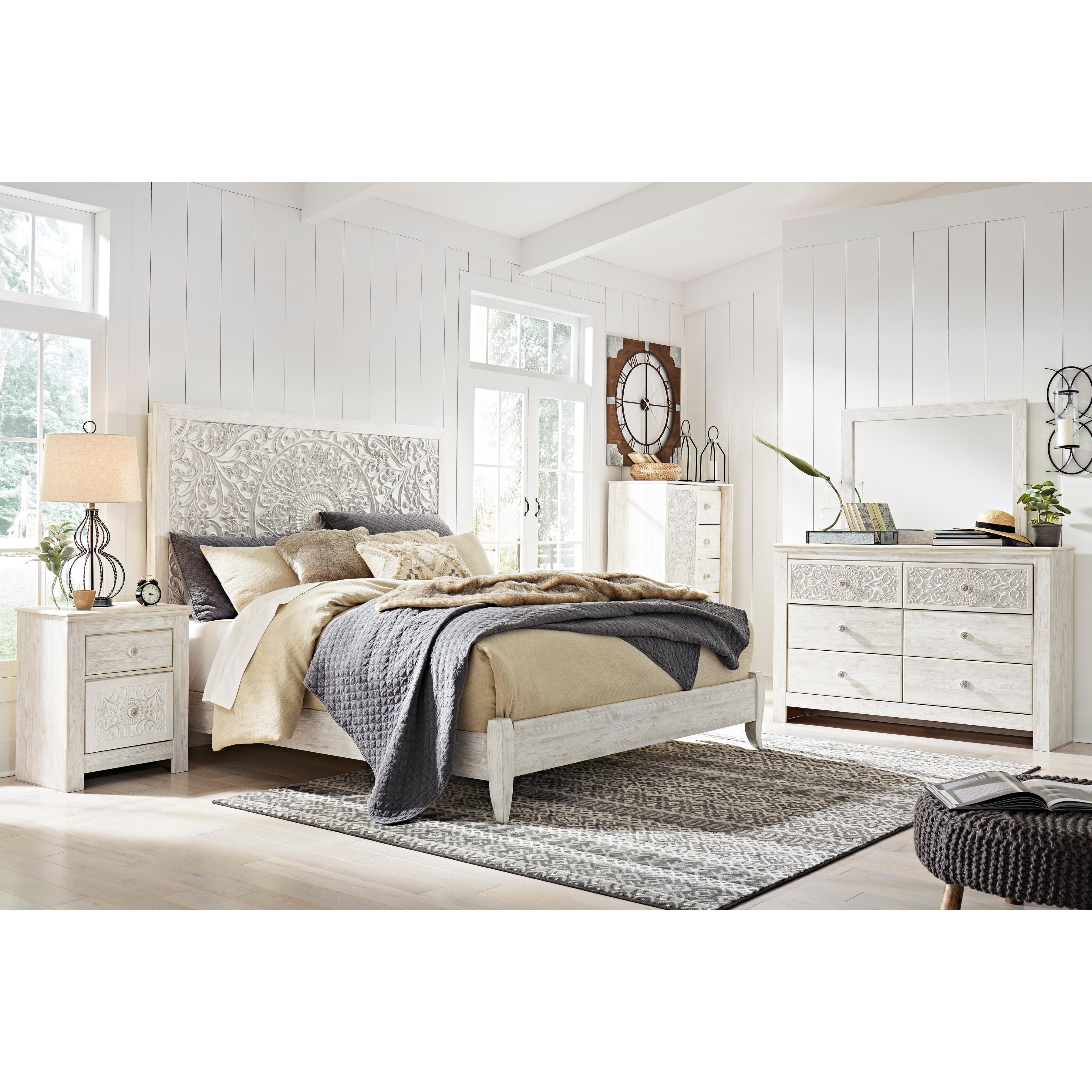 Signature Design by Ashley Paxberry King Panel Bed B181-58/B181-56 IMAGE 9