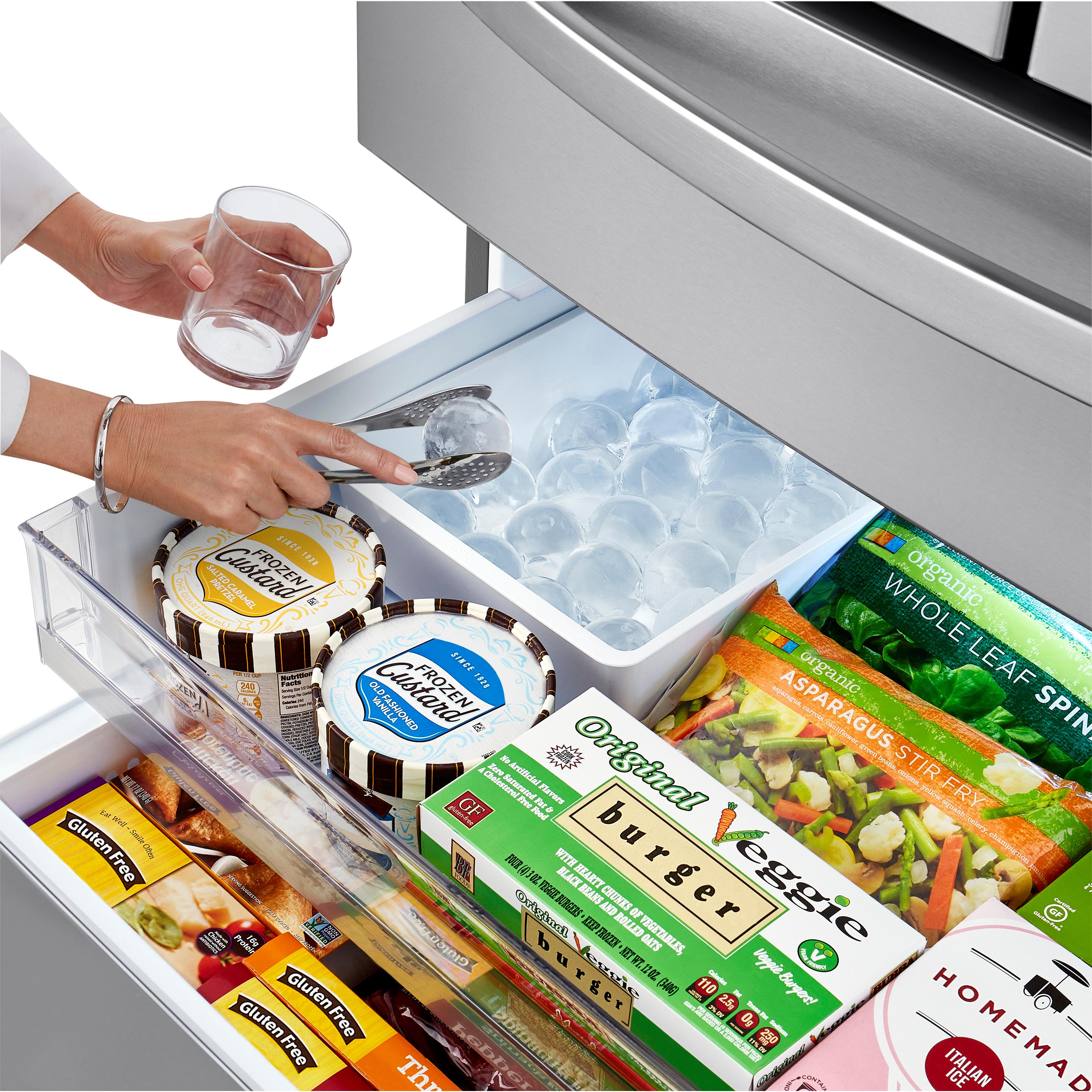 LG 30 cu. ft. French 4-Door Refrigerator with InstaView™ Door-in-Door® LRMVS3006S IMAGE 14