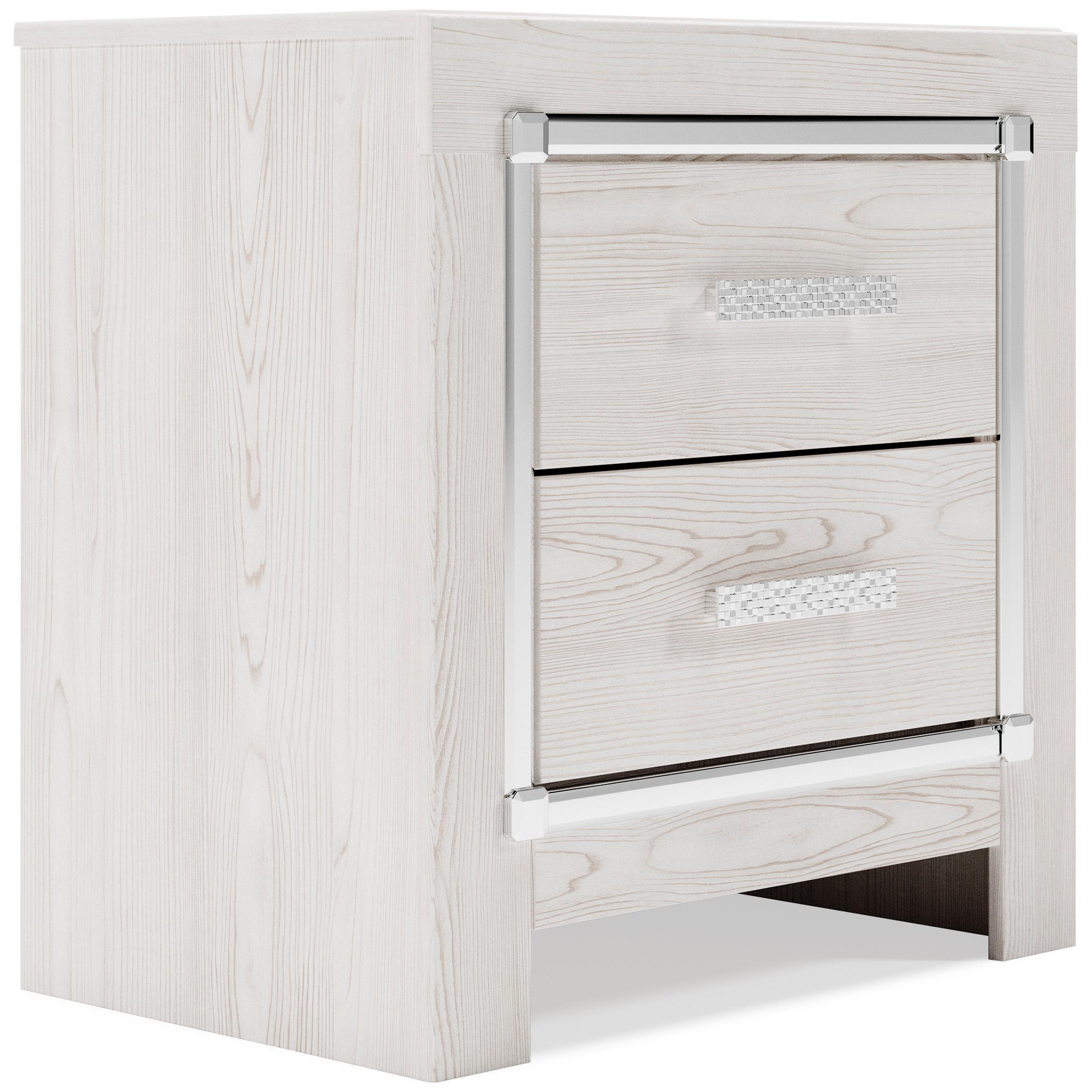 Signature Design by Ashley Altyra 2-Drawer Nightstand B2640-92 IMAGE 2