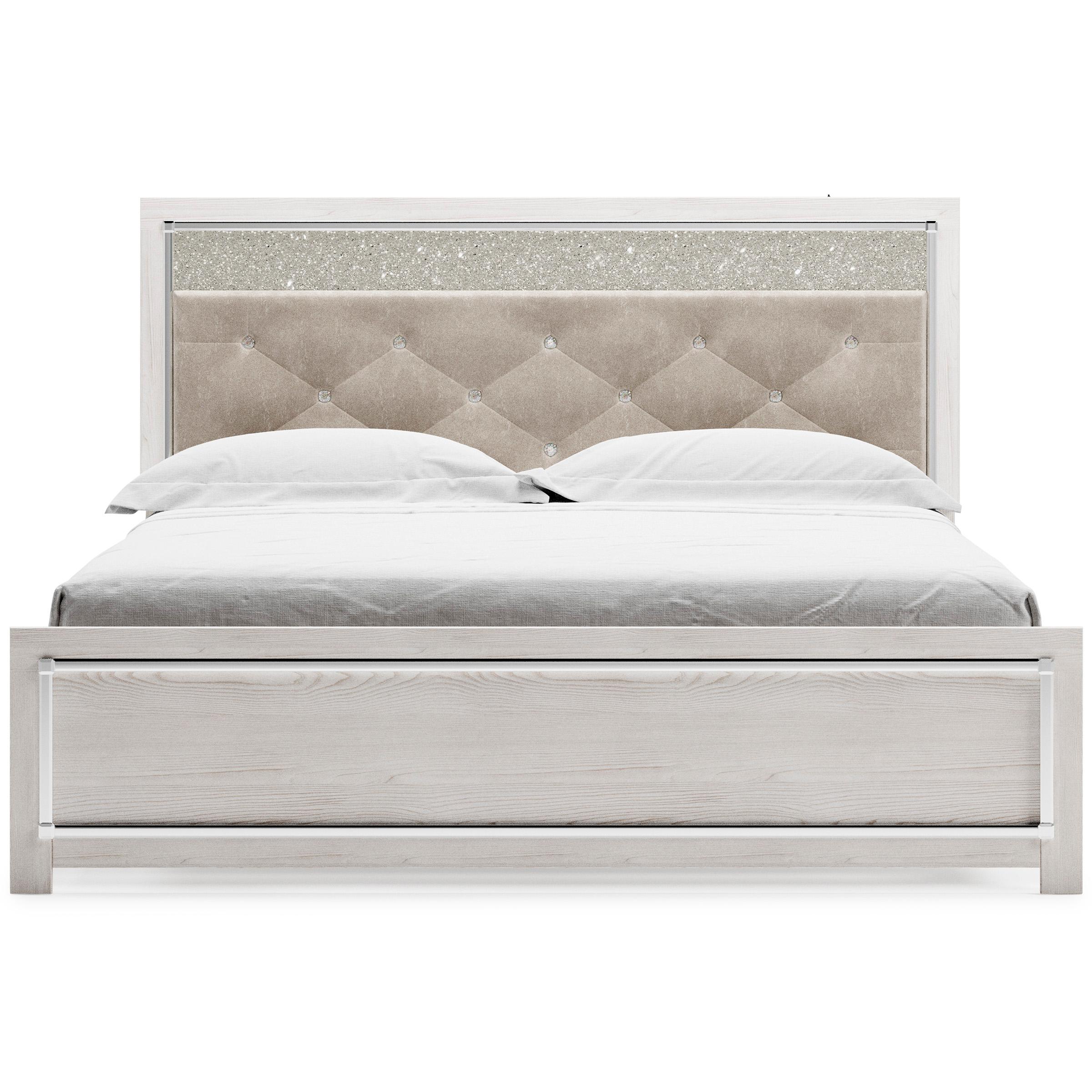 Signature Design by Ashley Altyra King Upholstered Panel Bed B2640-58/B2640-56/B2640-97 IMAGE 2